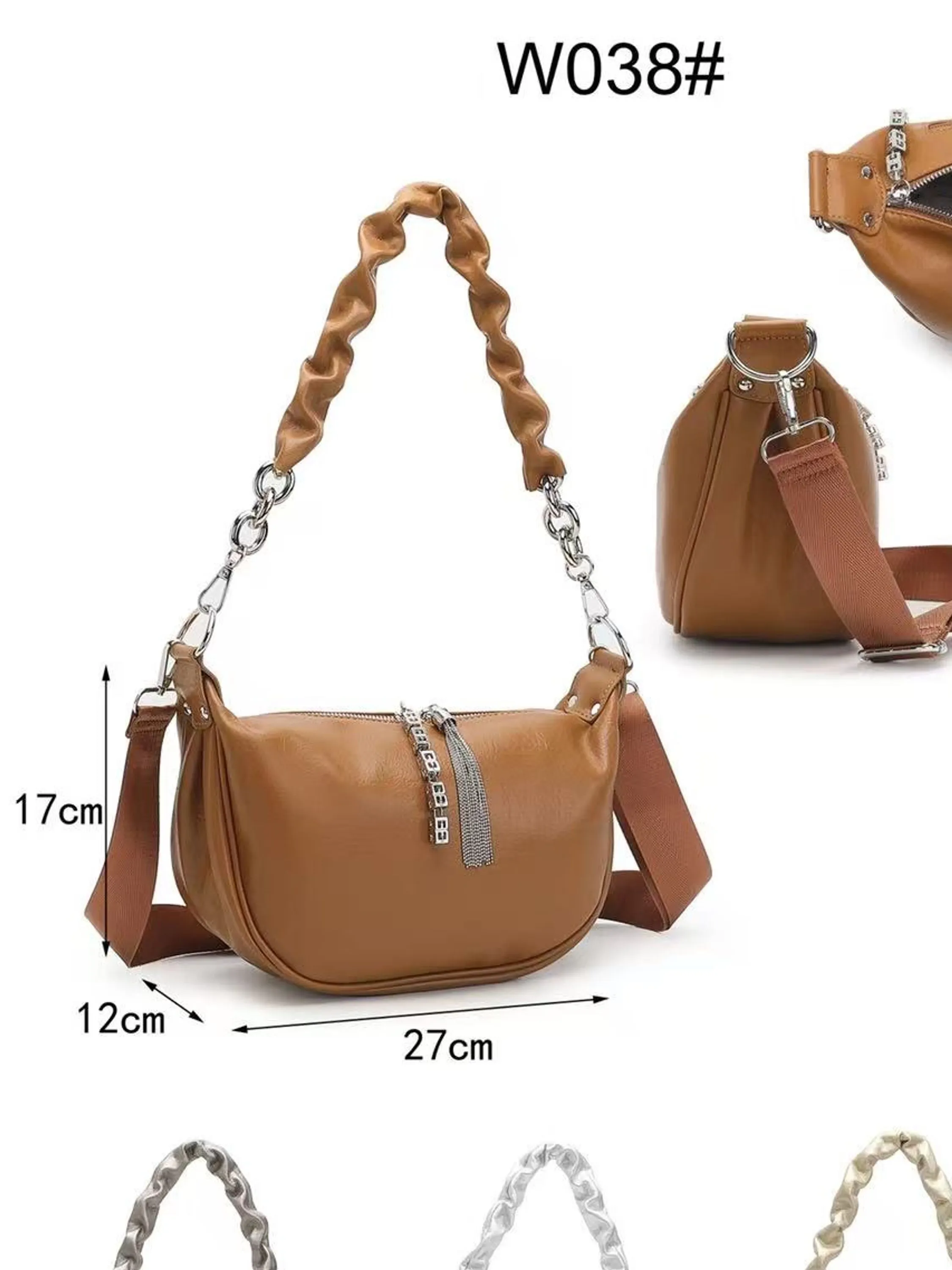 Bolsa Transversal com 2 Alças W038