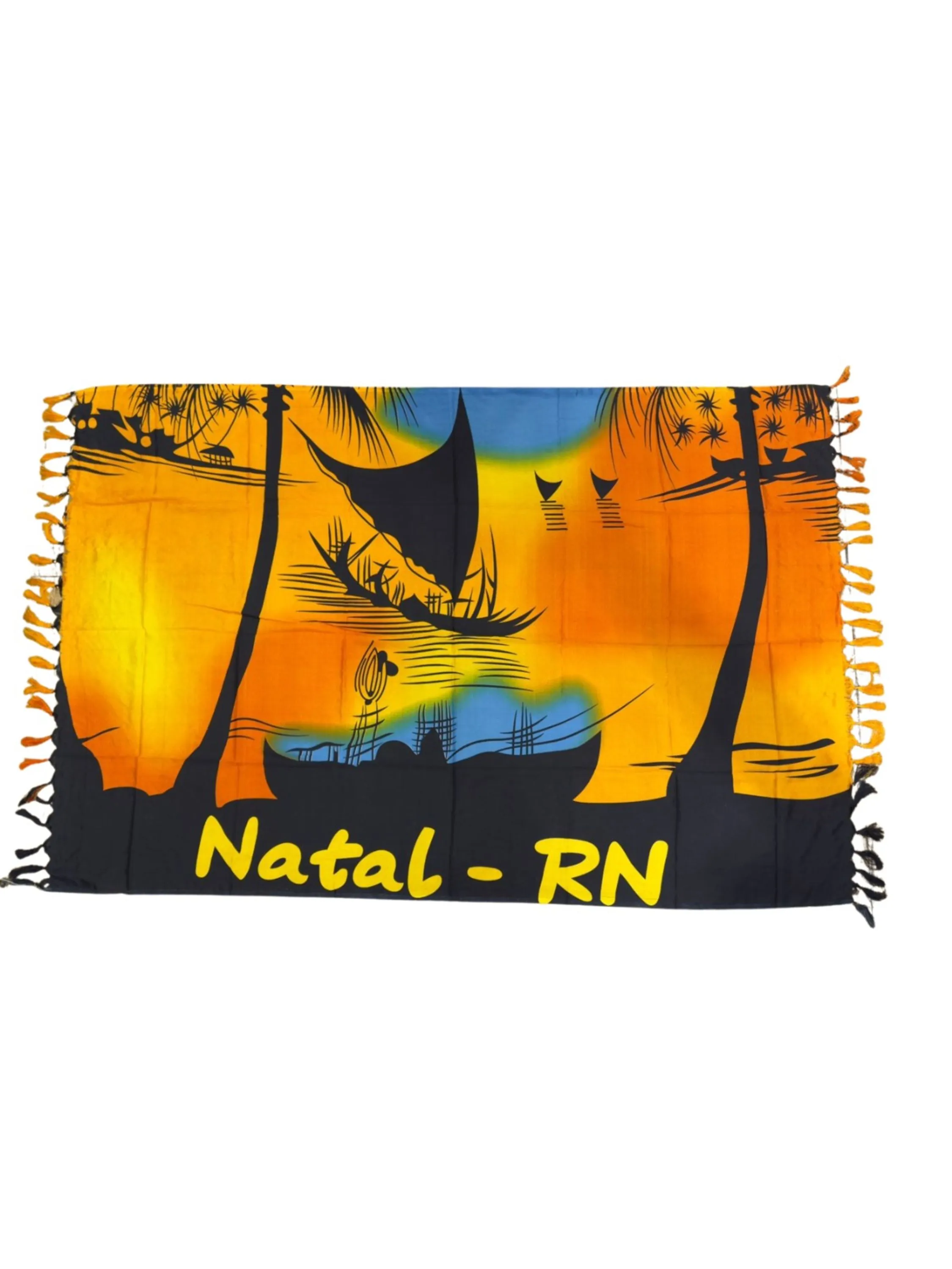 Canga de Praia Natal RN Estampa Pôr do Sol