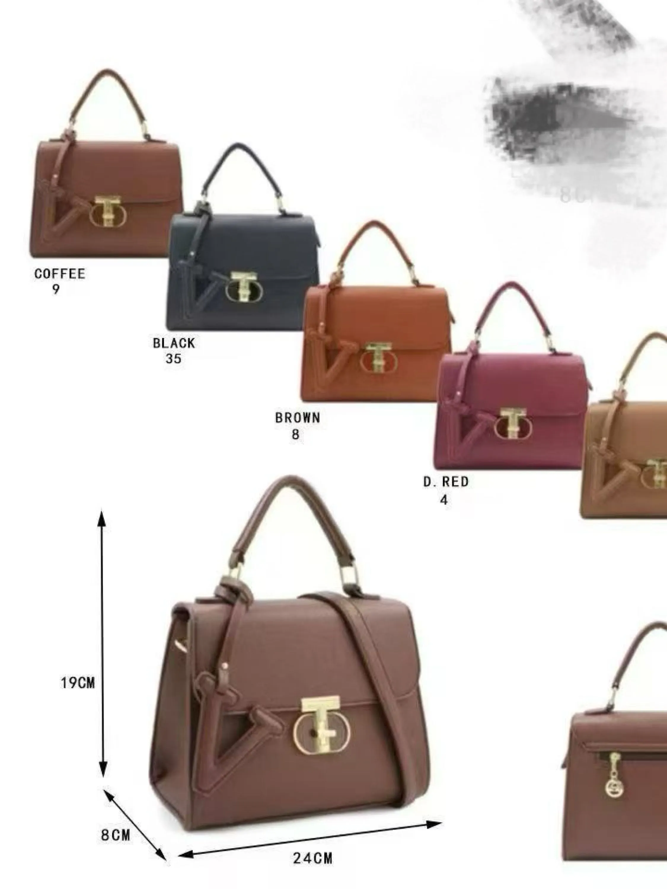 Bolsa baú feminina DC00916