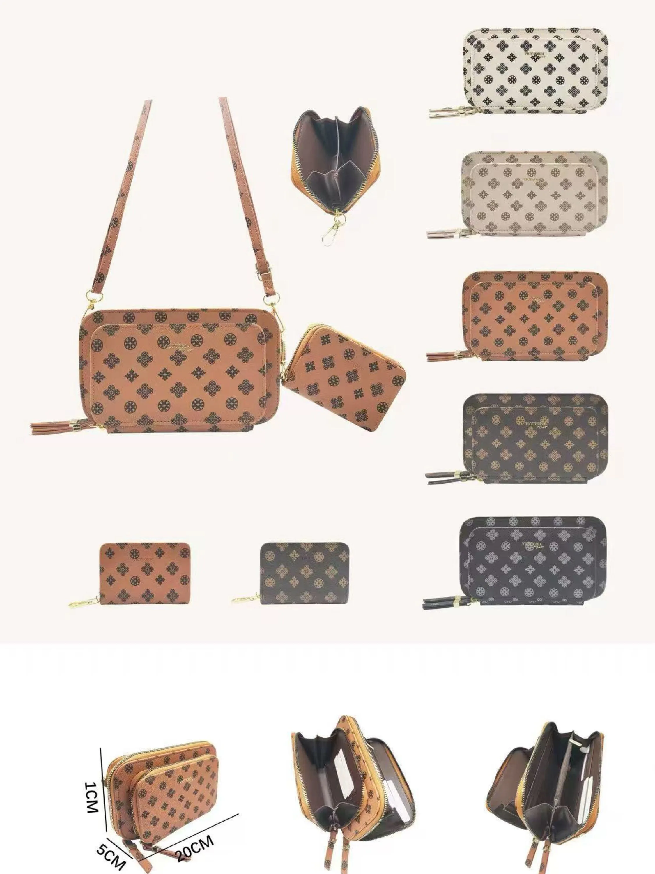 Bolsa com carteira femininas