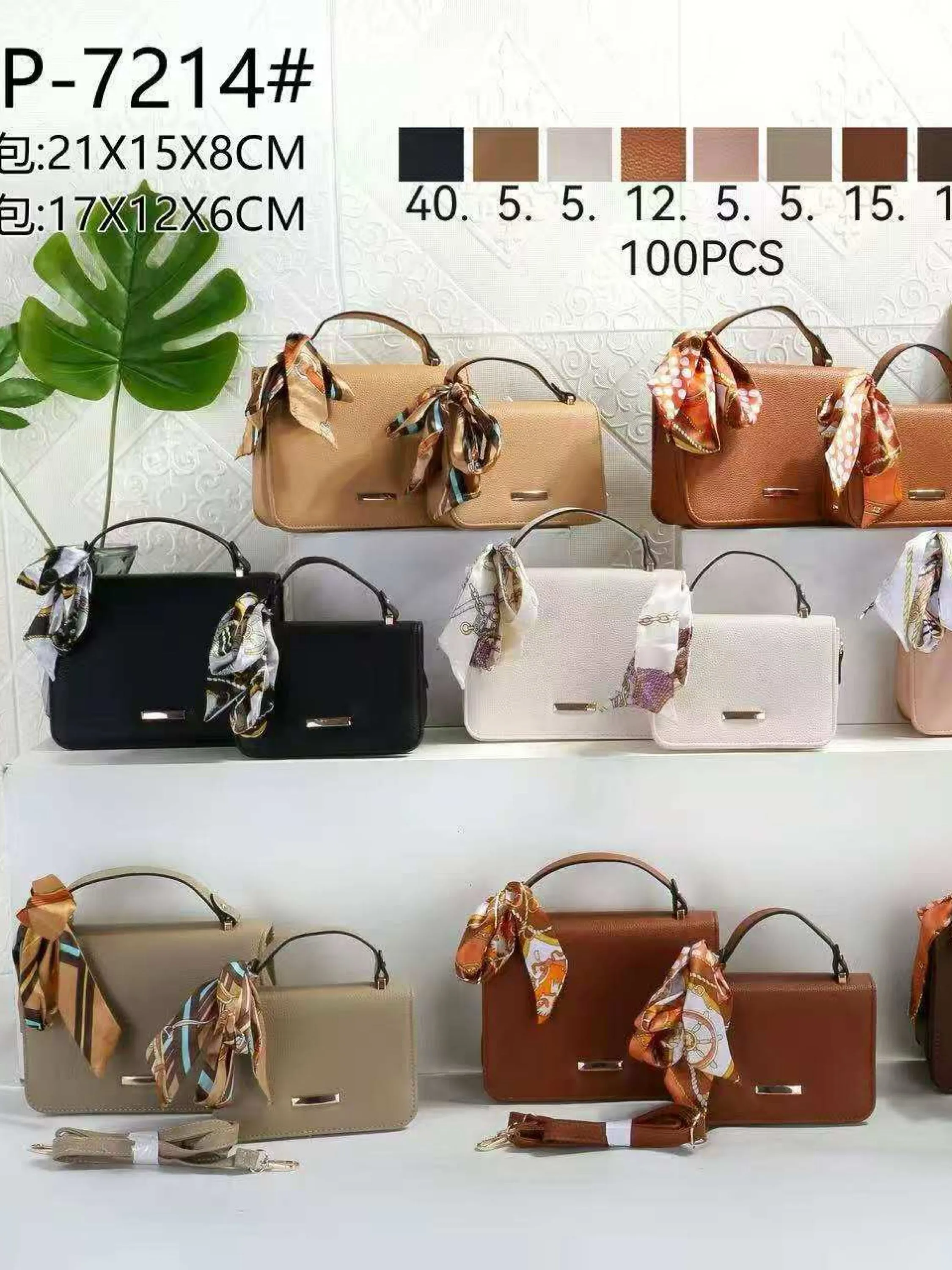 Bolsa kit2 pc feminina
