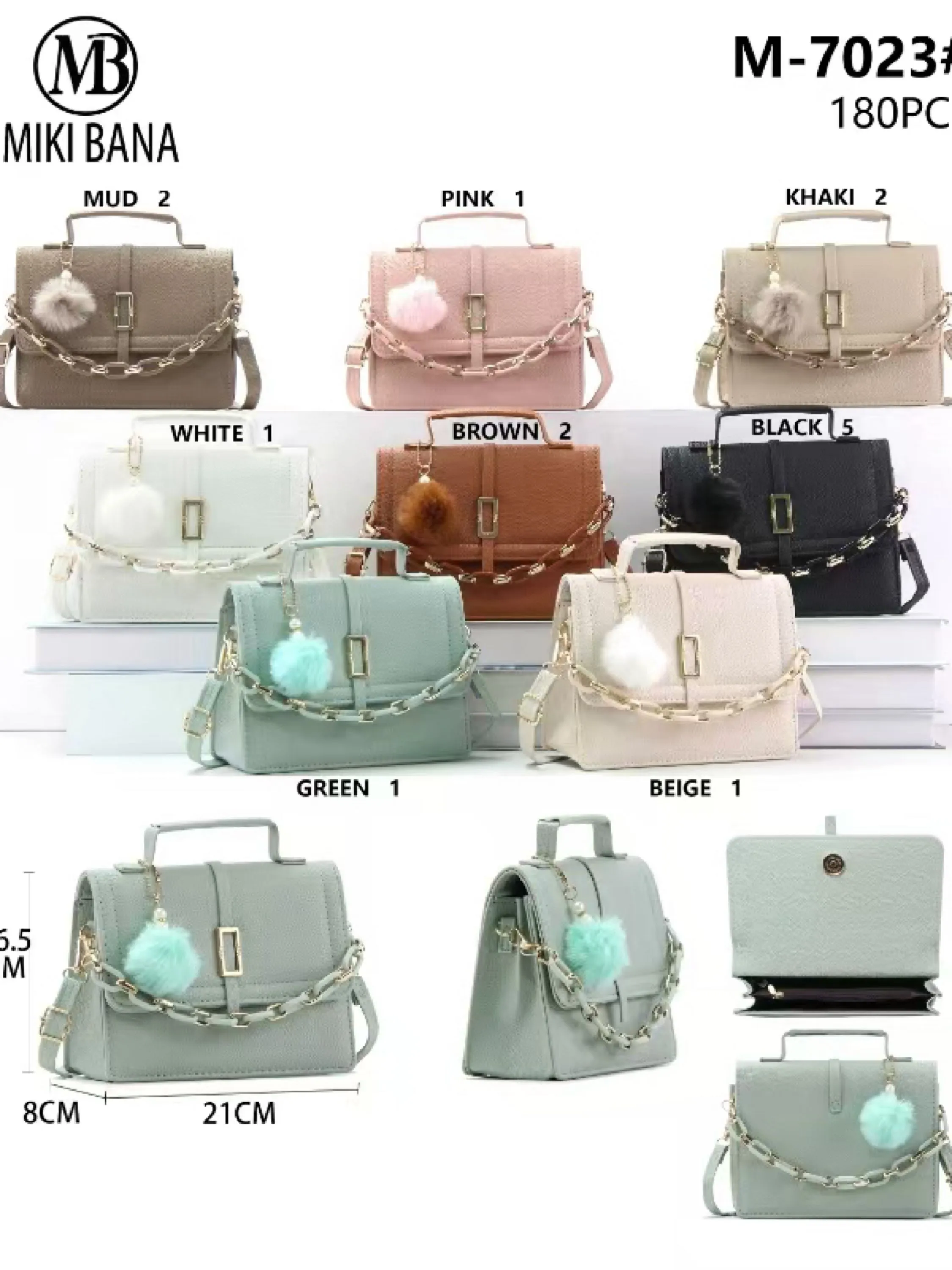 bolsa transversal da moda M-7023