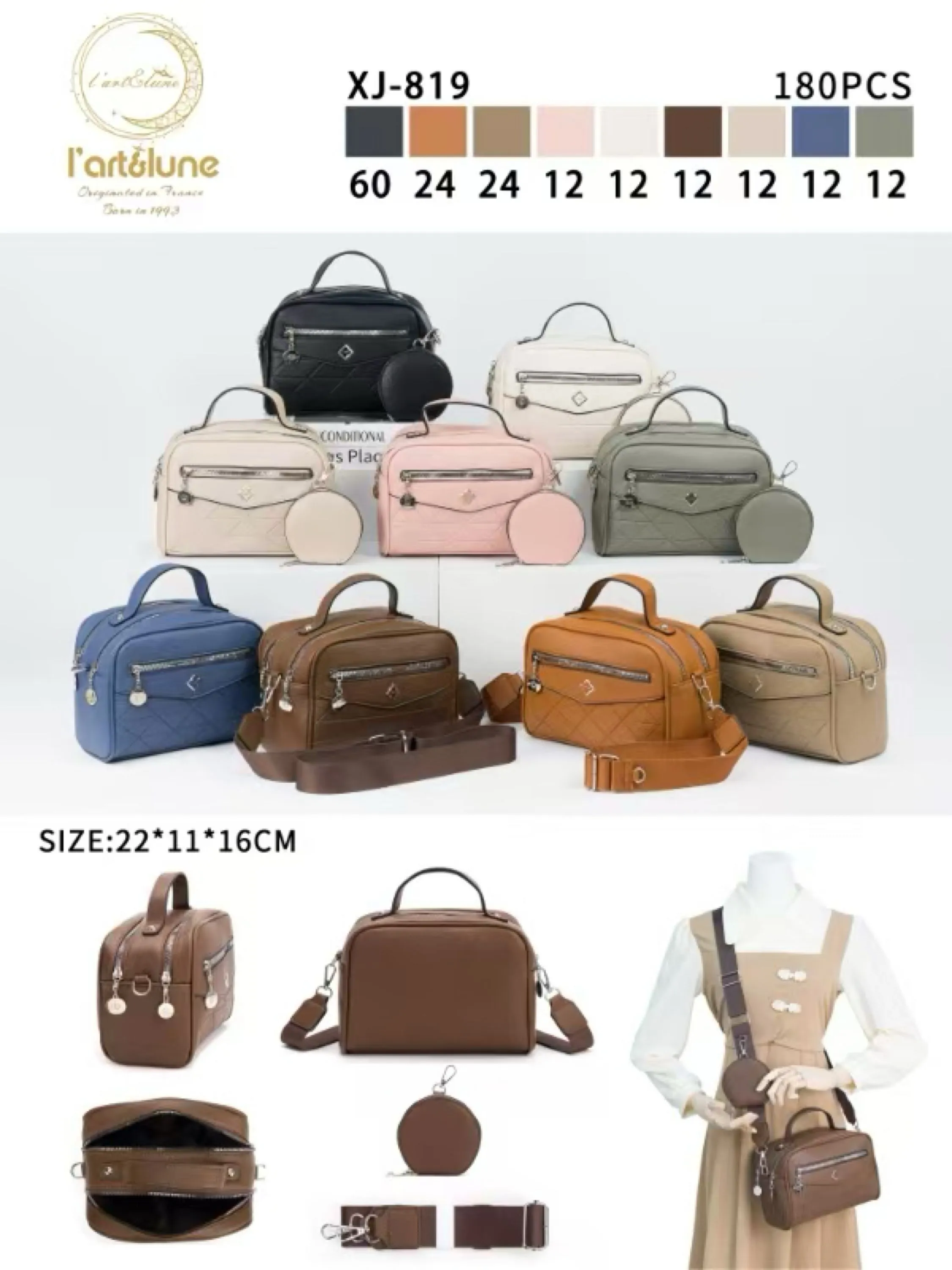 Bolsa feminina XJ-819
