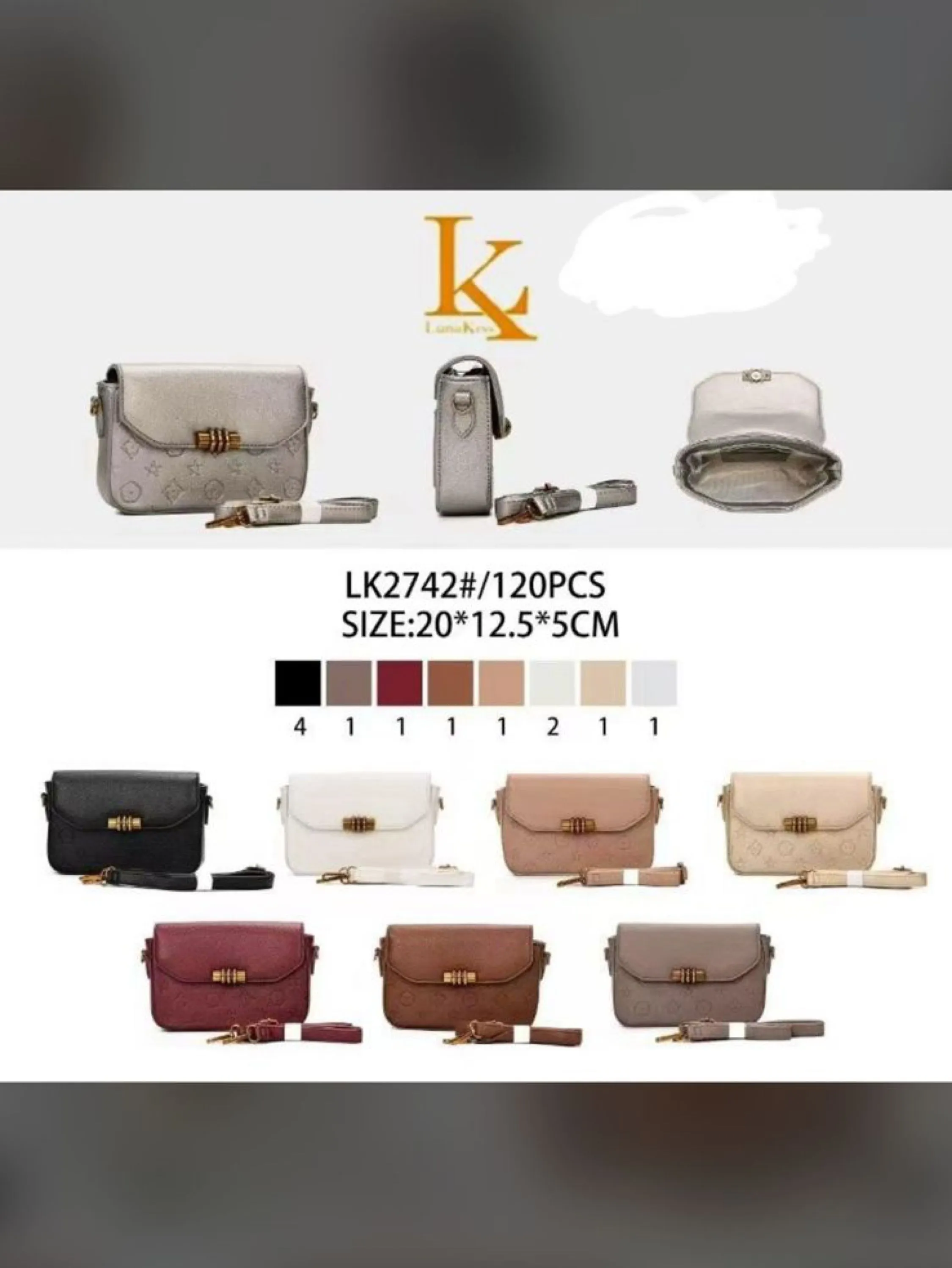 Bolsa pequena transversal