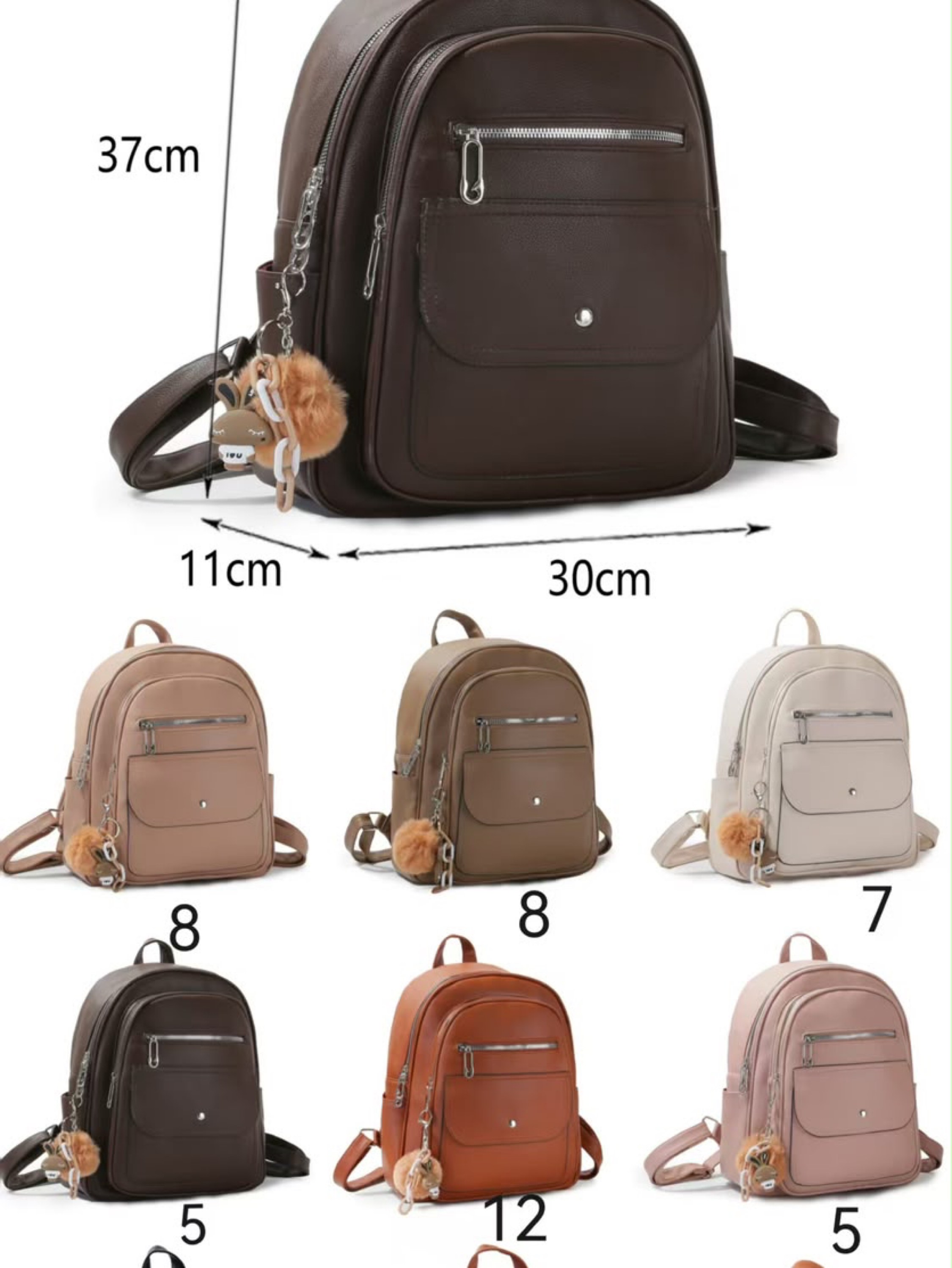 Bolsa com chaveiro