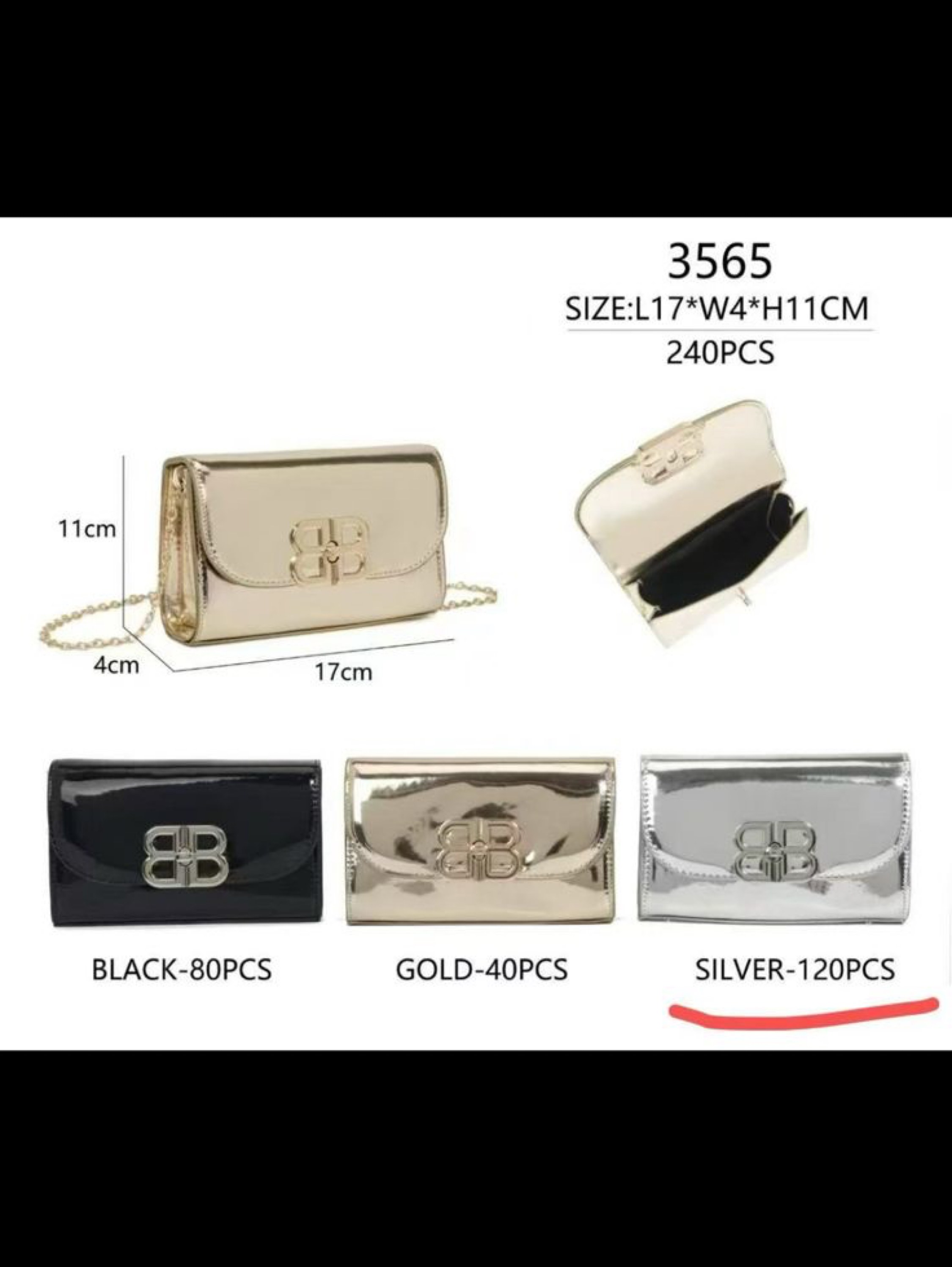 Bolsa transversal