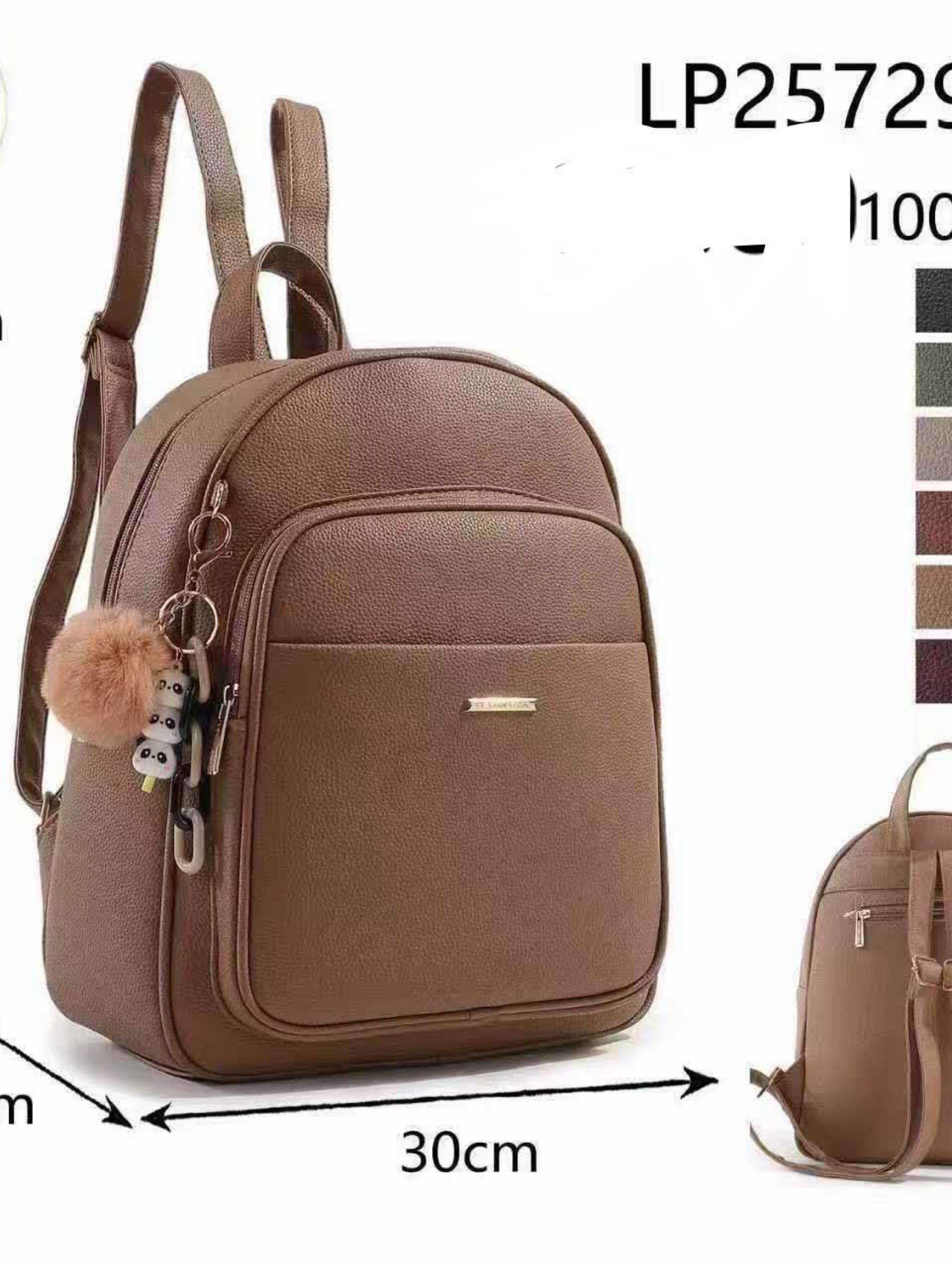 Mochila com chaveiro