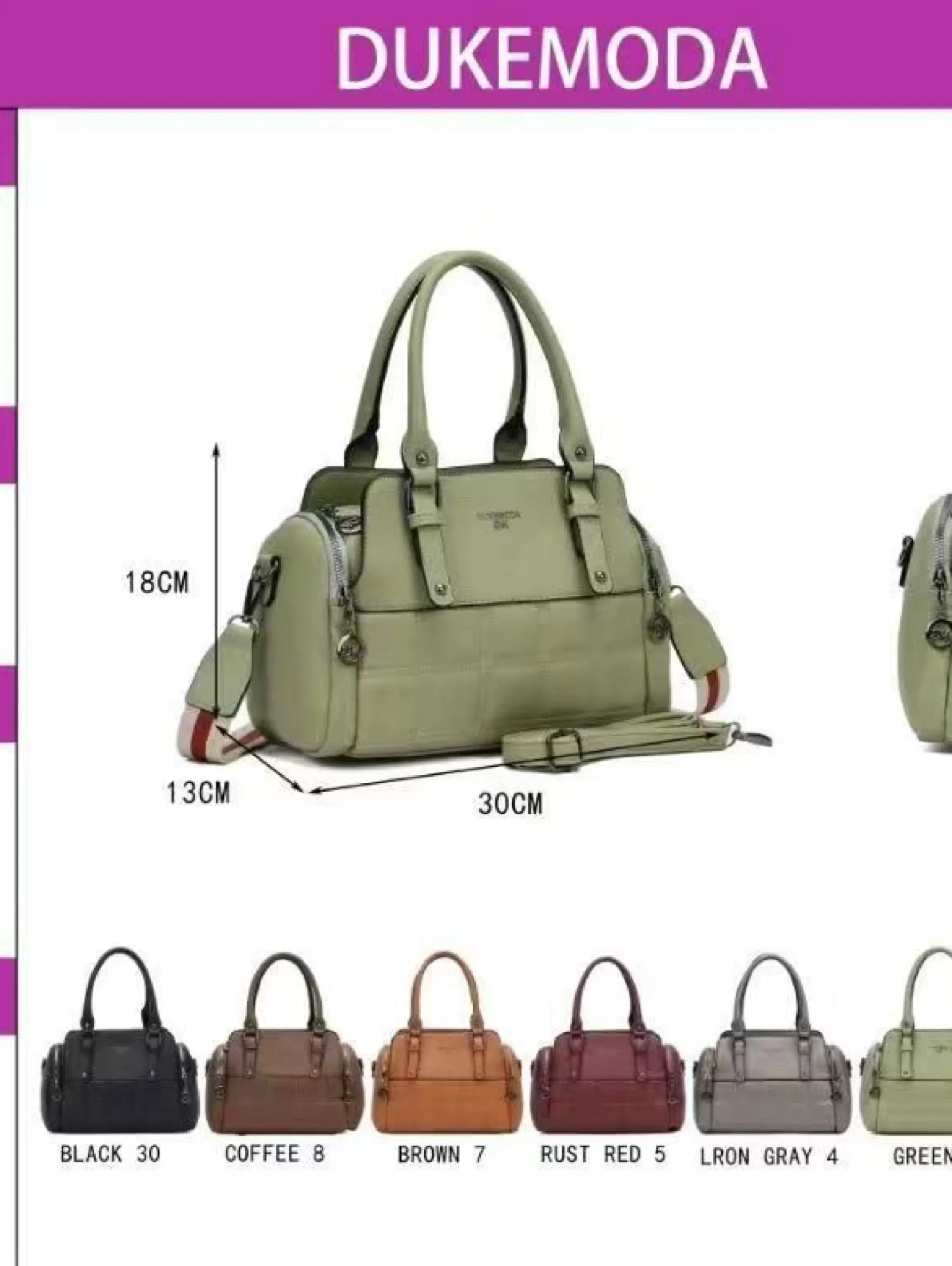 Bolsa transversal