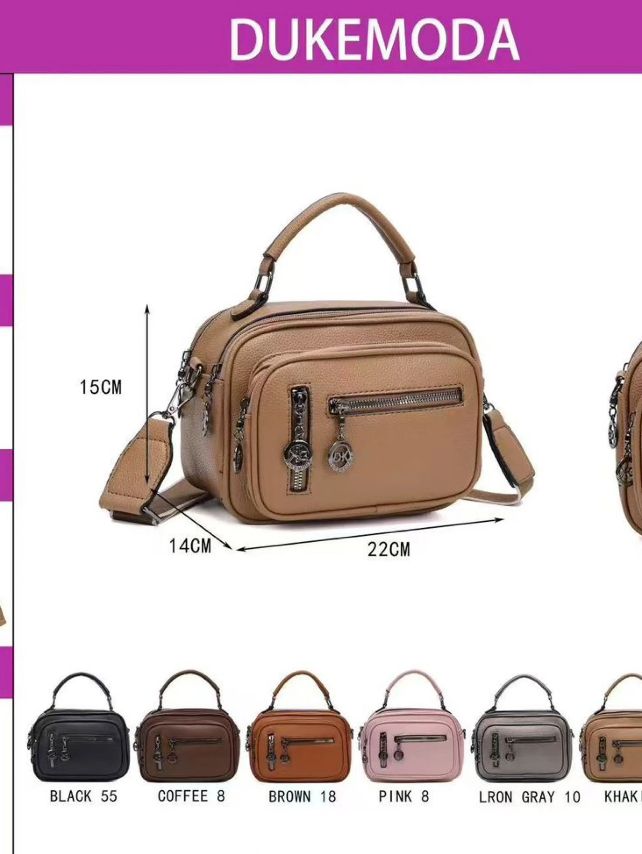 Bolsa transversal