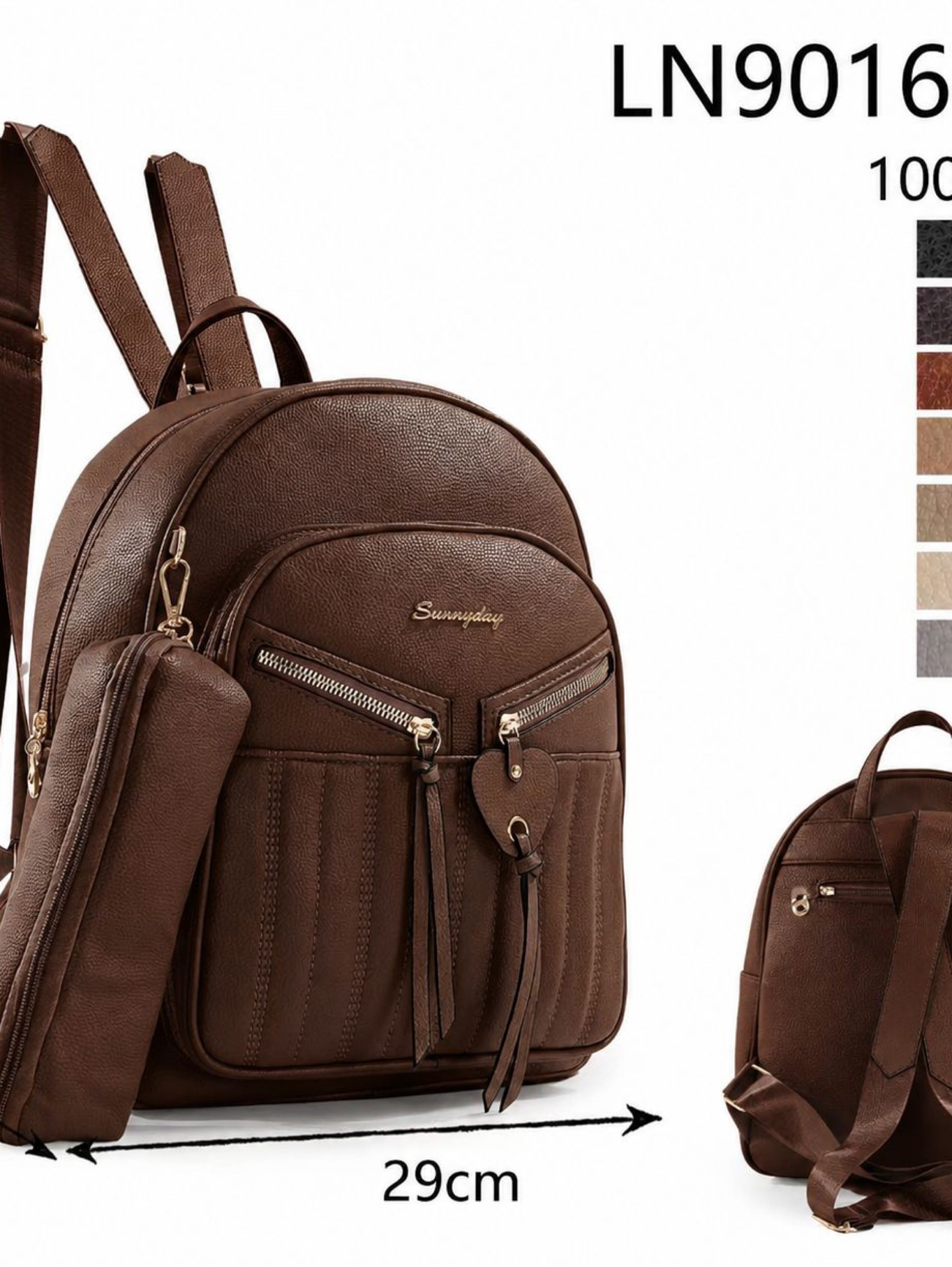 Mochila com chaveiro