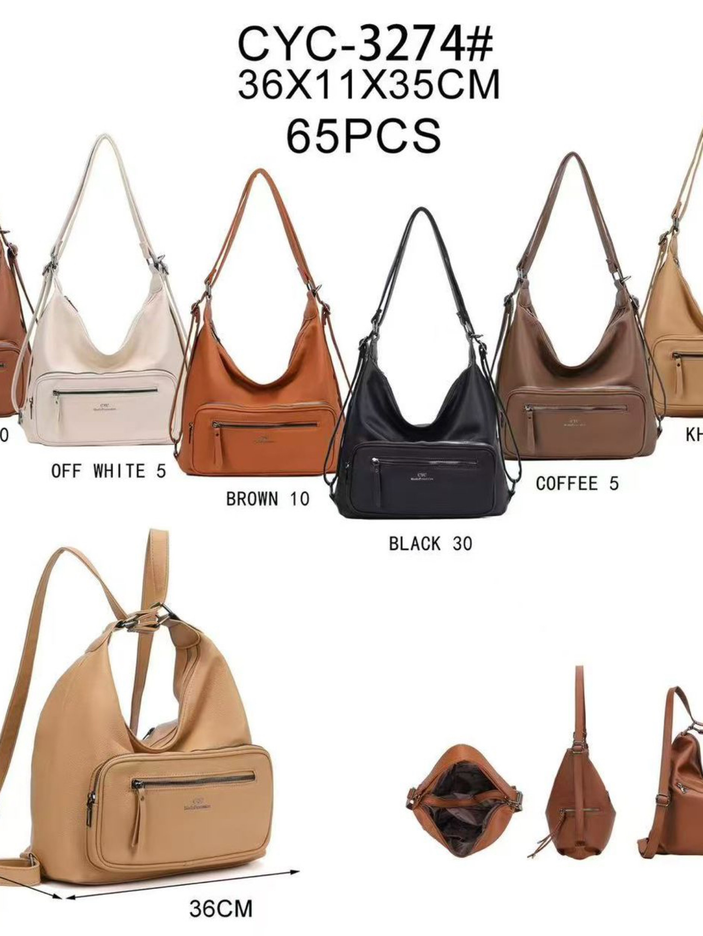 Bolsa transversal