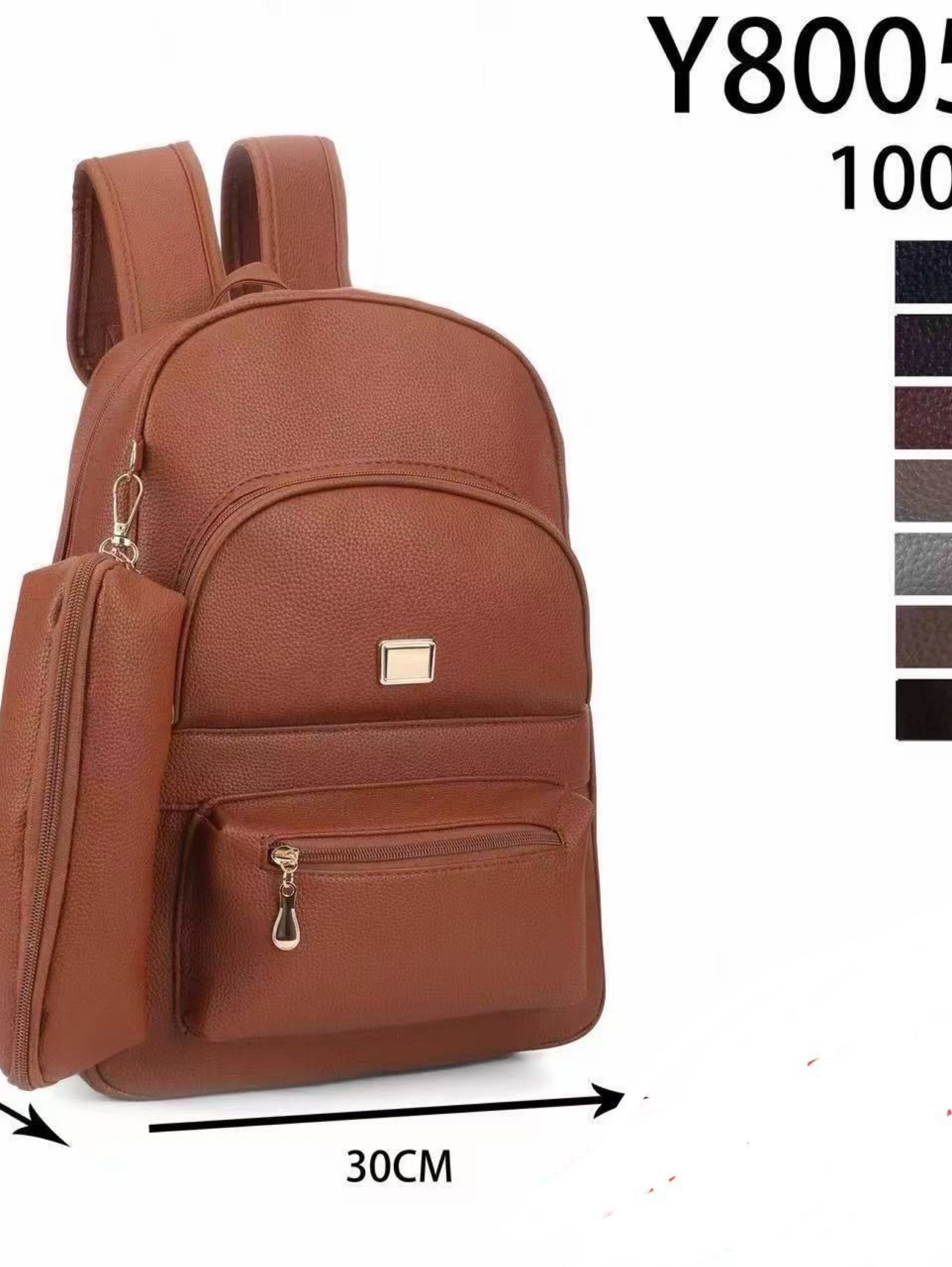 Mochila com chaveiro