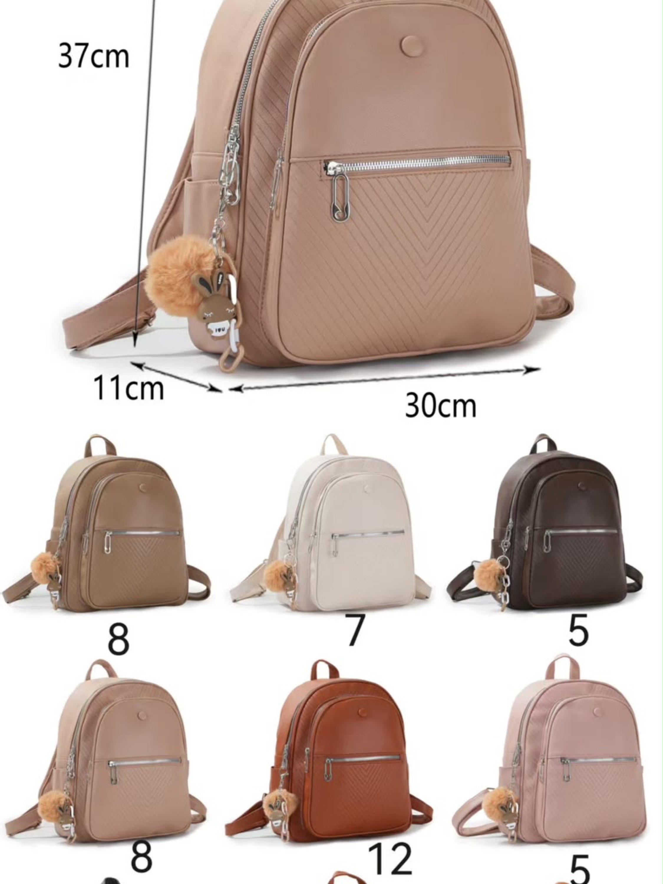 Bolsa com chaveiro