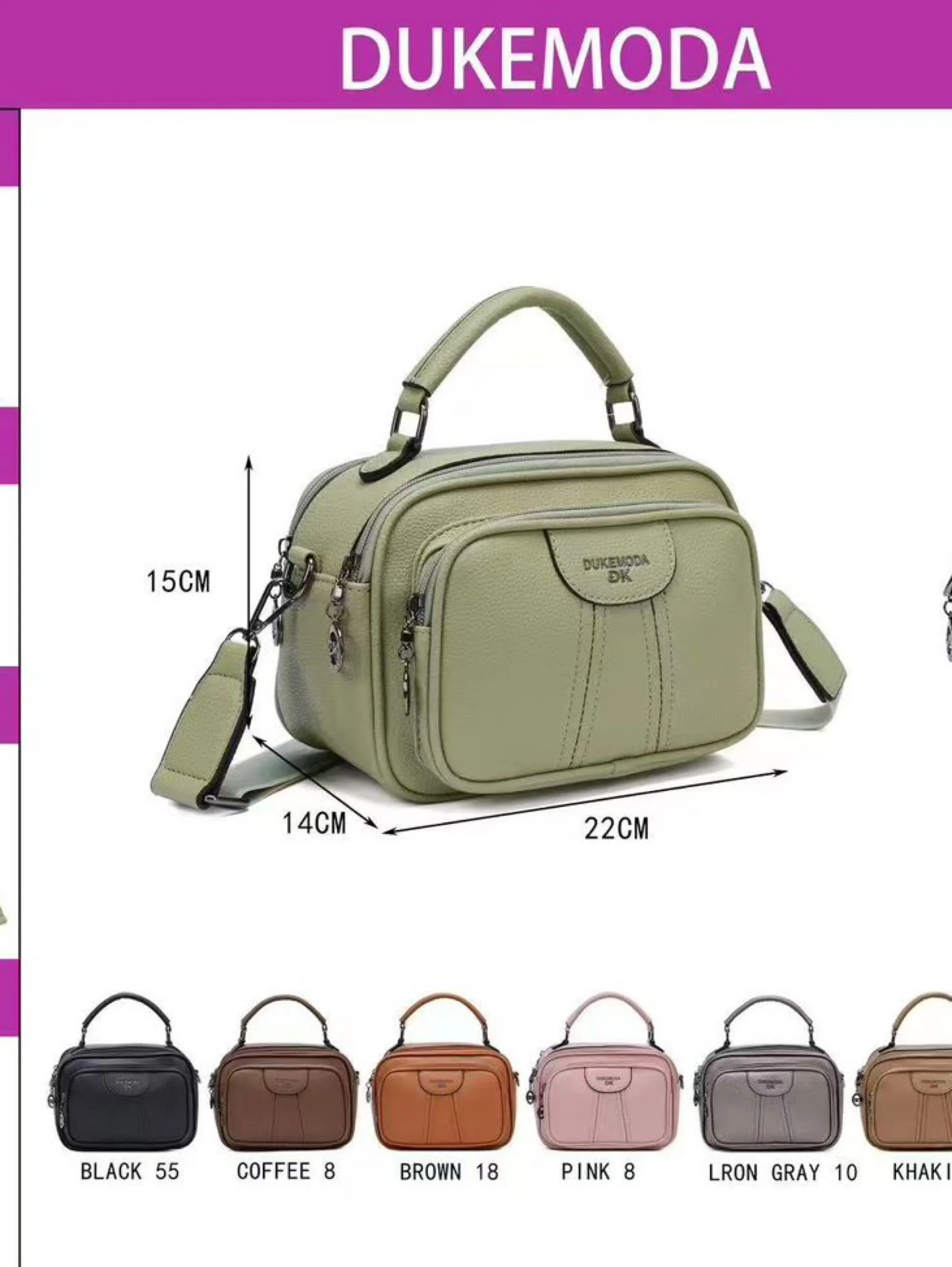 Bolsa transversal