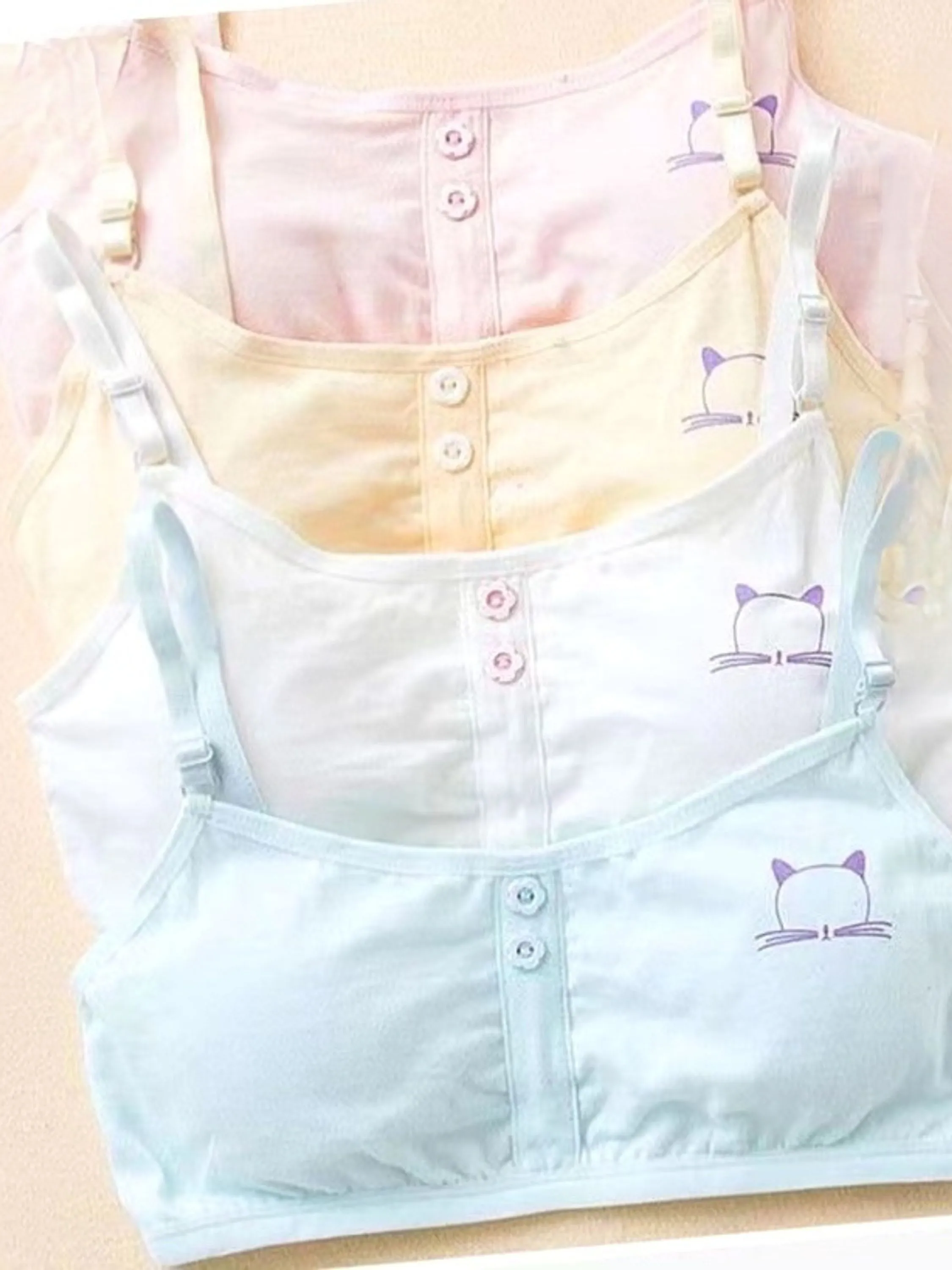 KIT  12 Sutiã Camisola para Adolescentes