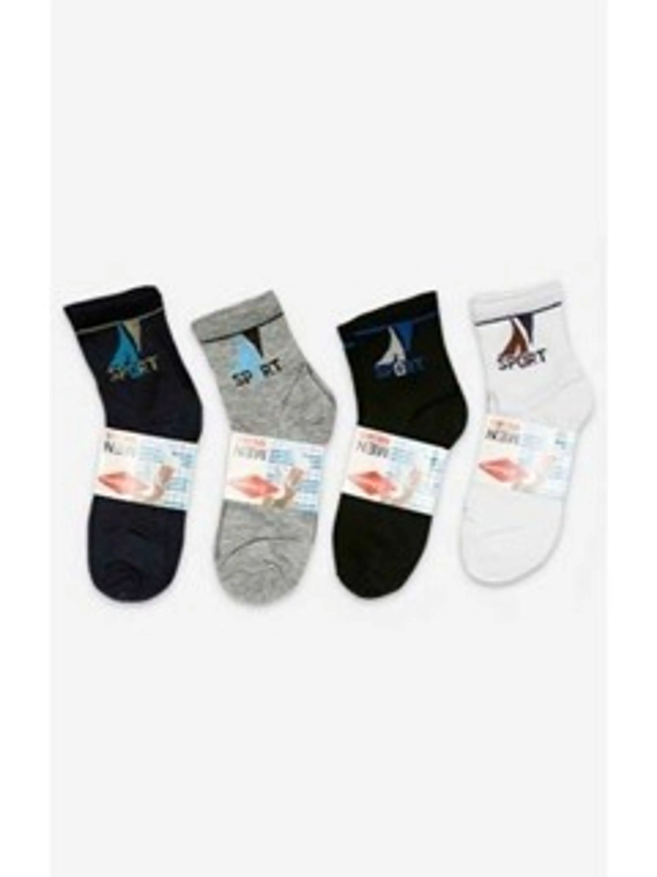 KIT12 Meias compridas masculinas adultas