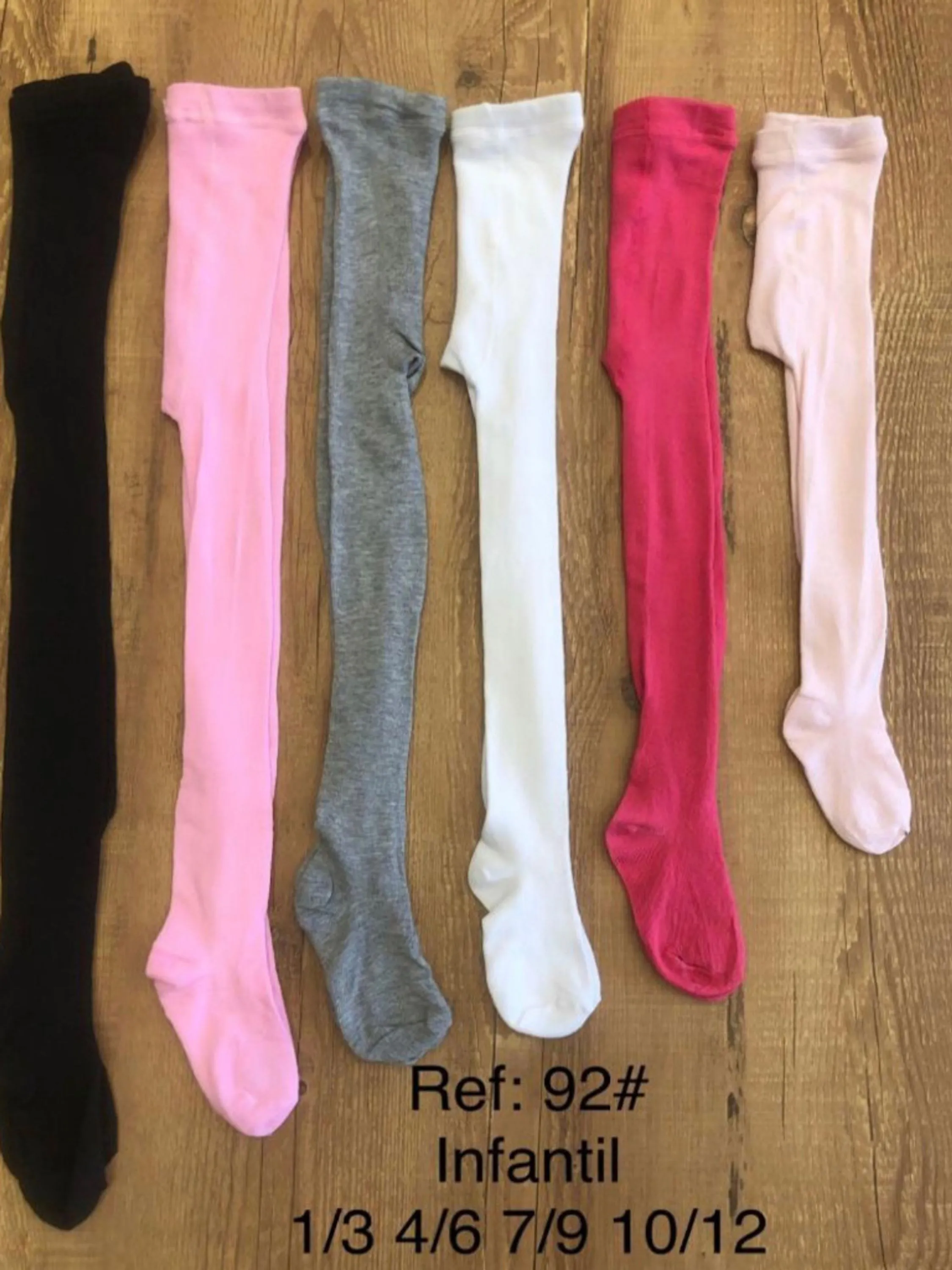 KIT 12 Meias de inverno para meninas