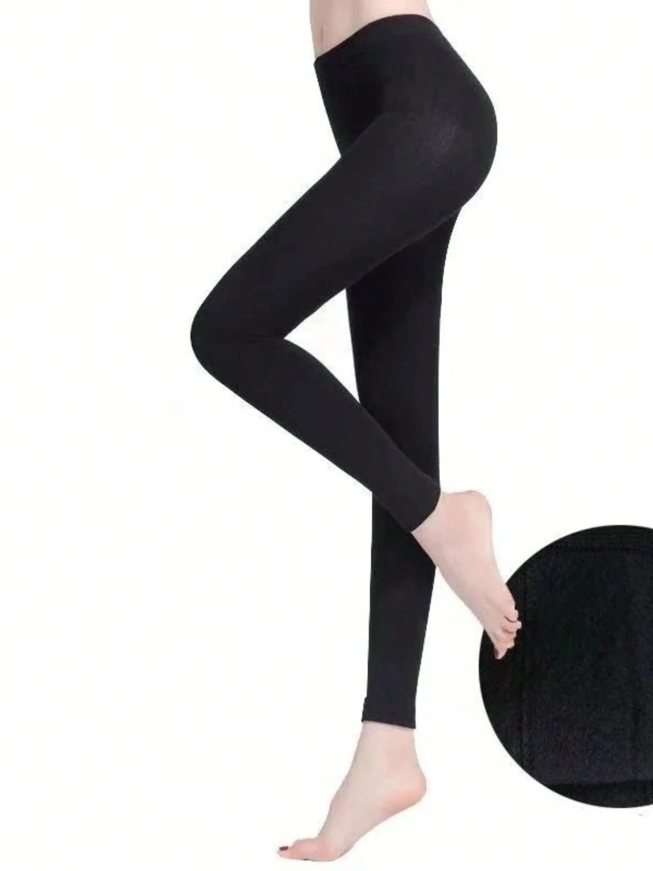 KIT12 FO 80 Meia-calça sem pé  feminina