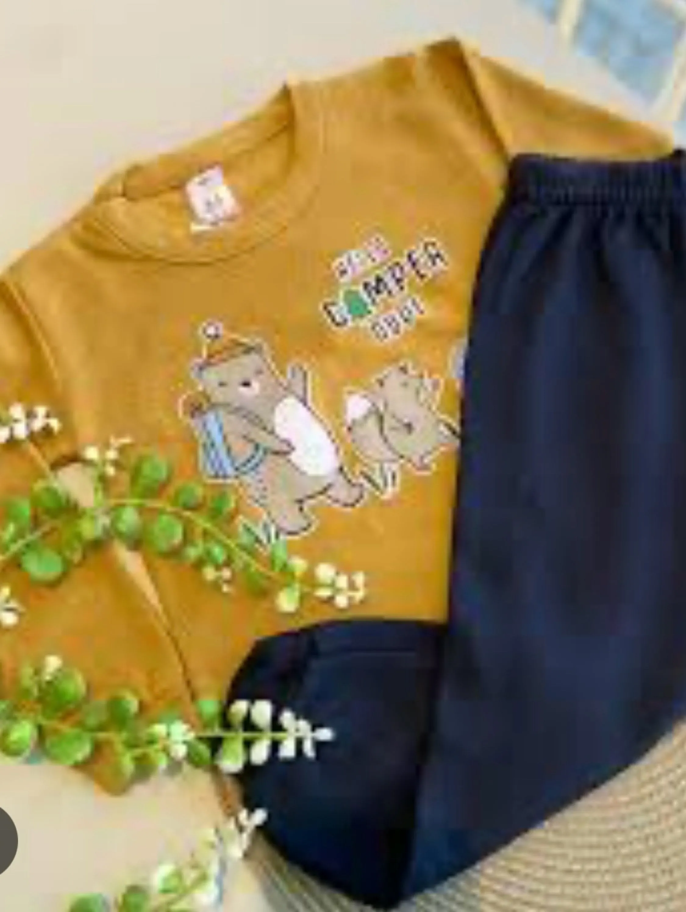 🧸 Conjunto Infantil Ursinhos exploradores