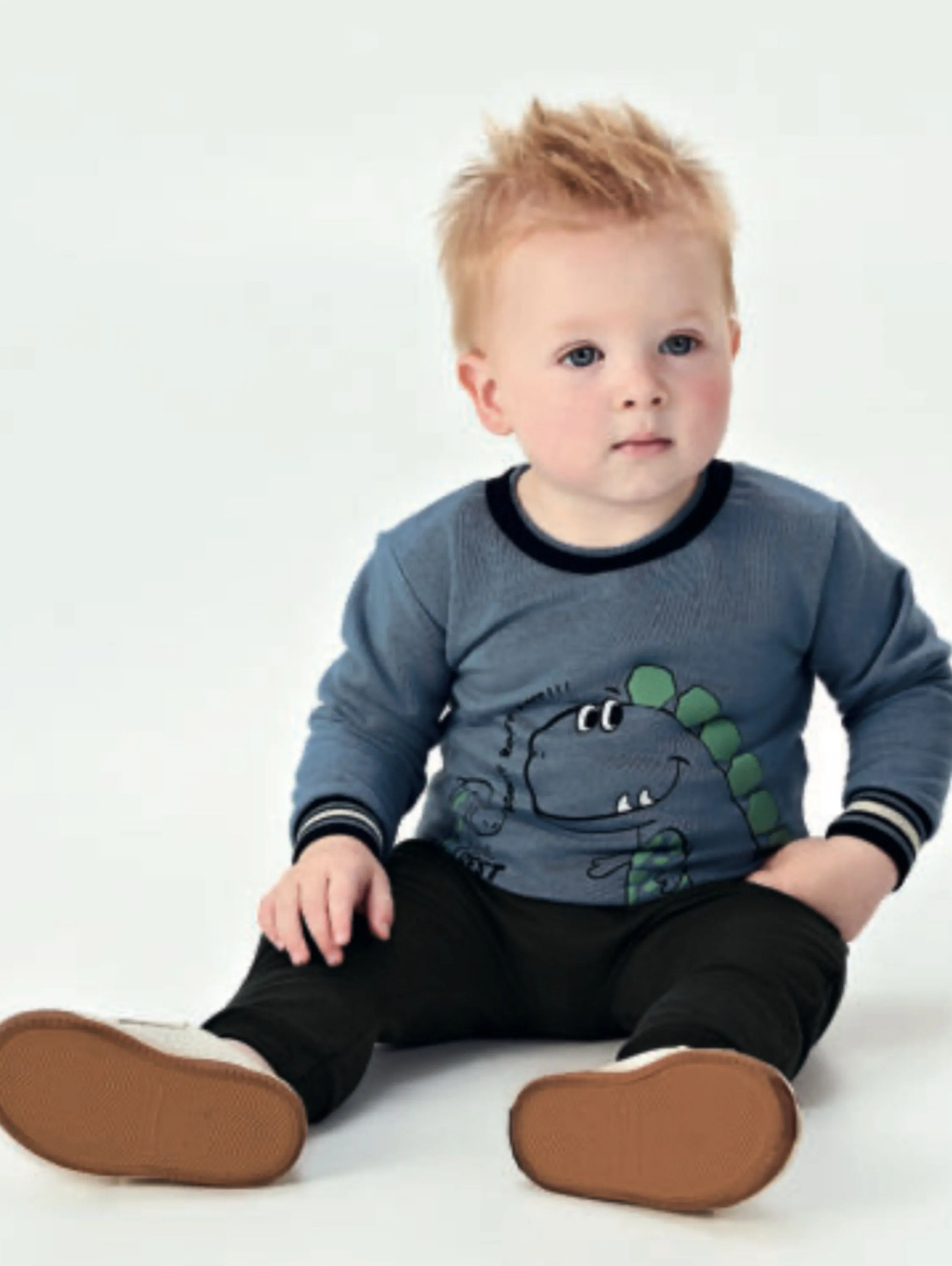 Conjunto Infantil Masculino com Estampa Dinossauro 🌳🦕