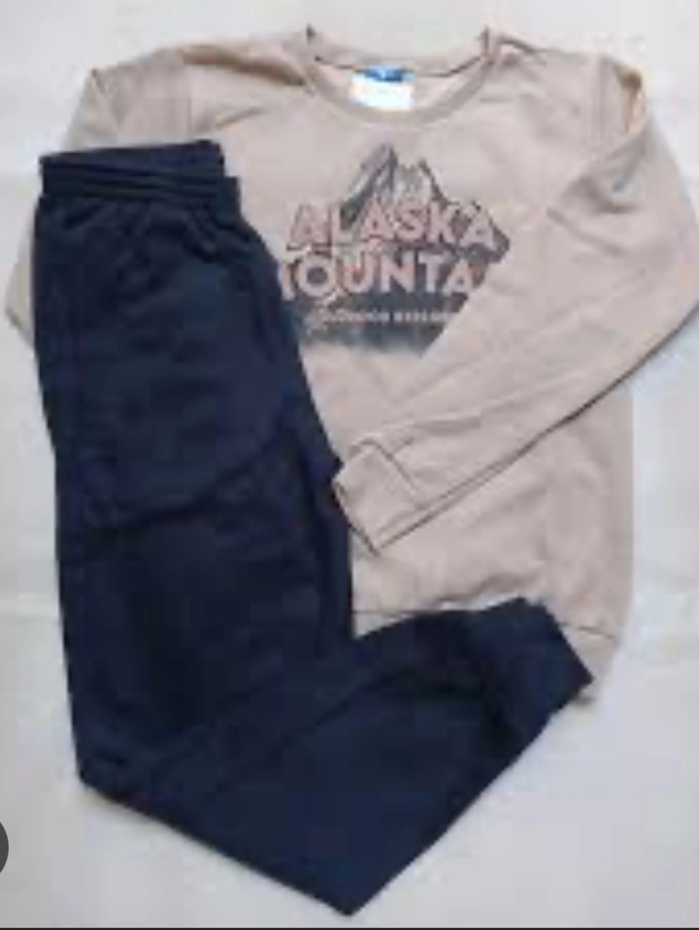 🧣 Conjunto Infantil Moletom Inverno – Alaska Mountain