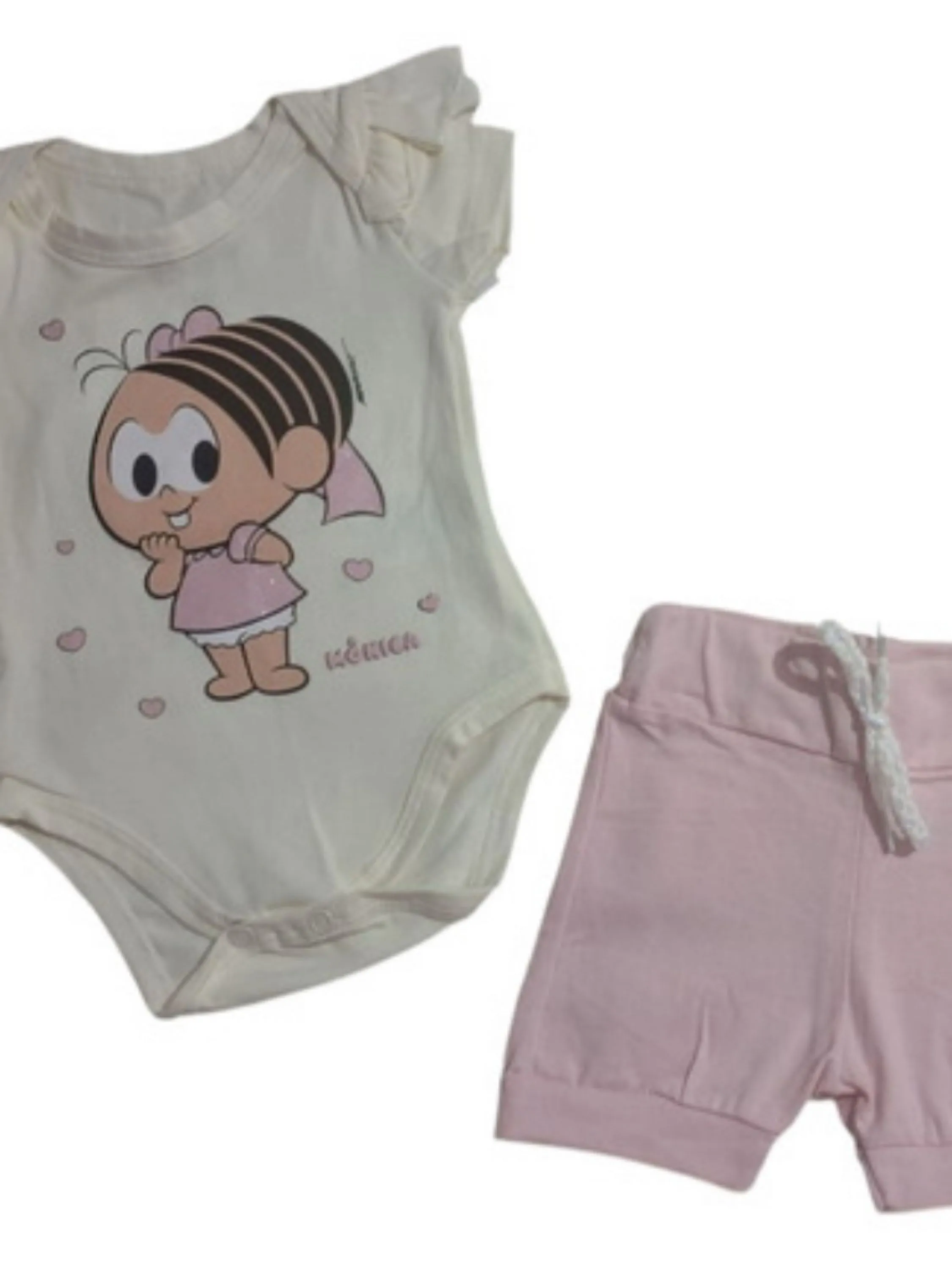 Conjunto Infantil Feminino Turma da Mônica