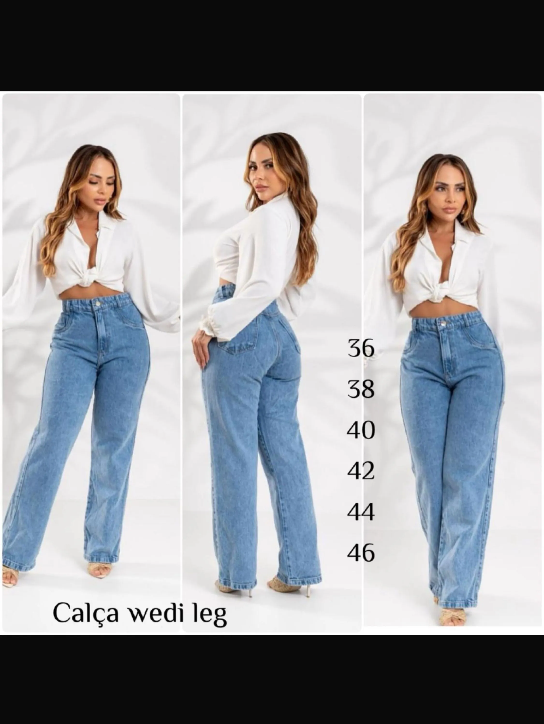 Calça wedi leg