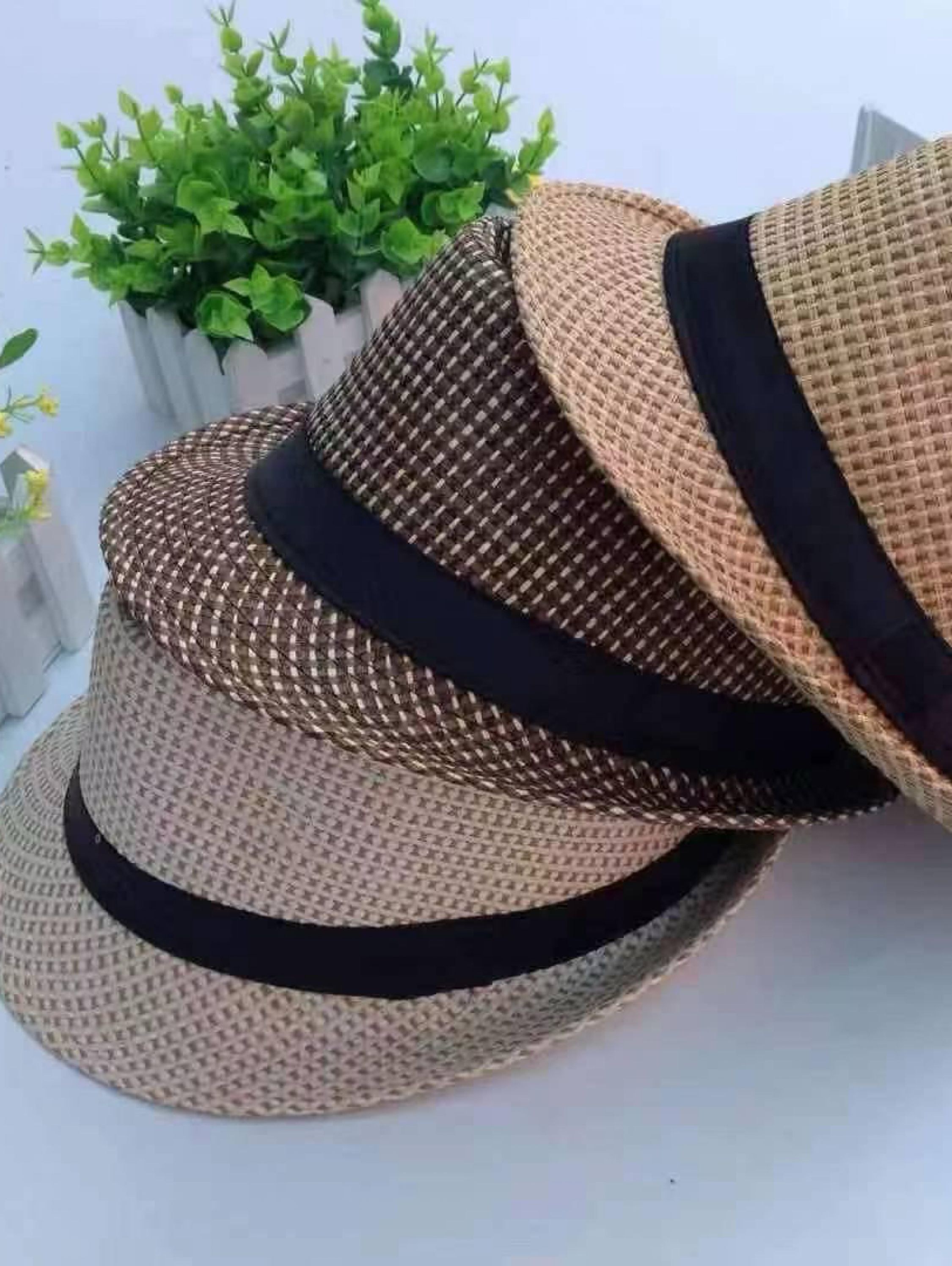 Kit 12pcs Chapeu panama 0115