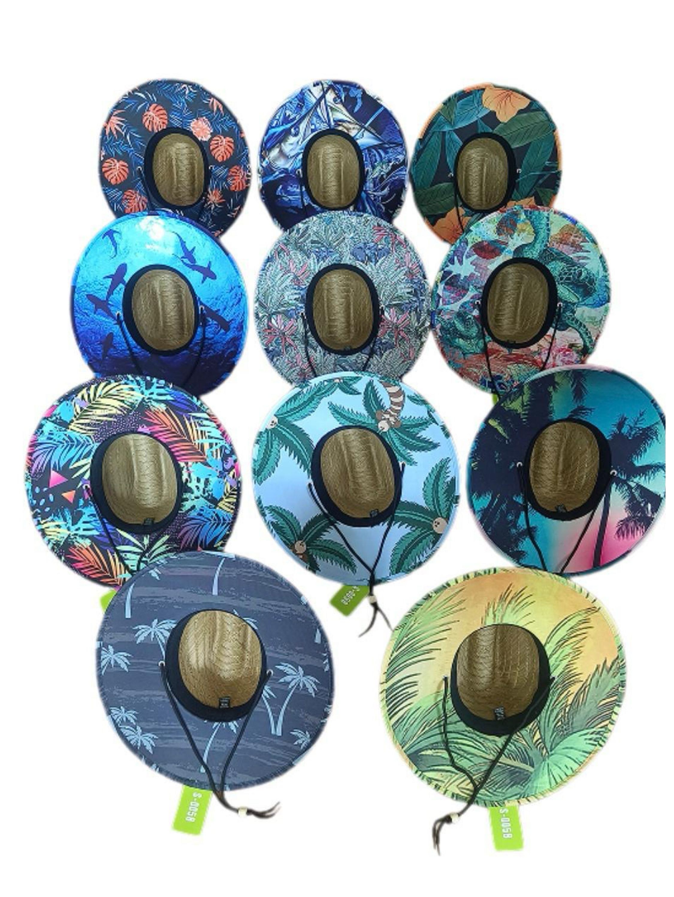 Kit 6pcs Chapeu Bambu 0058