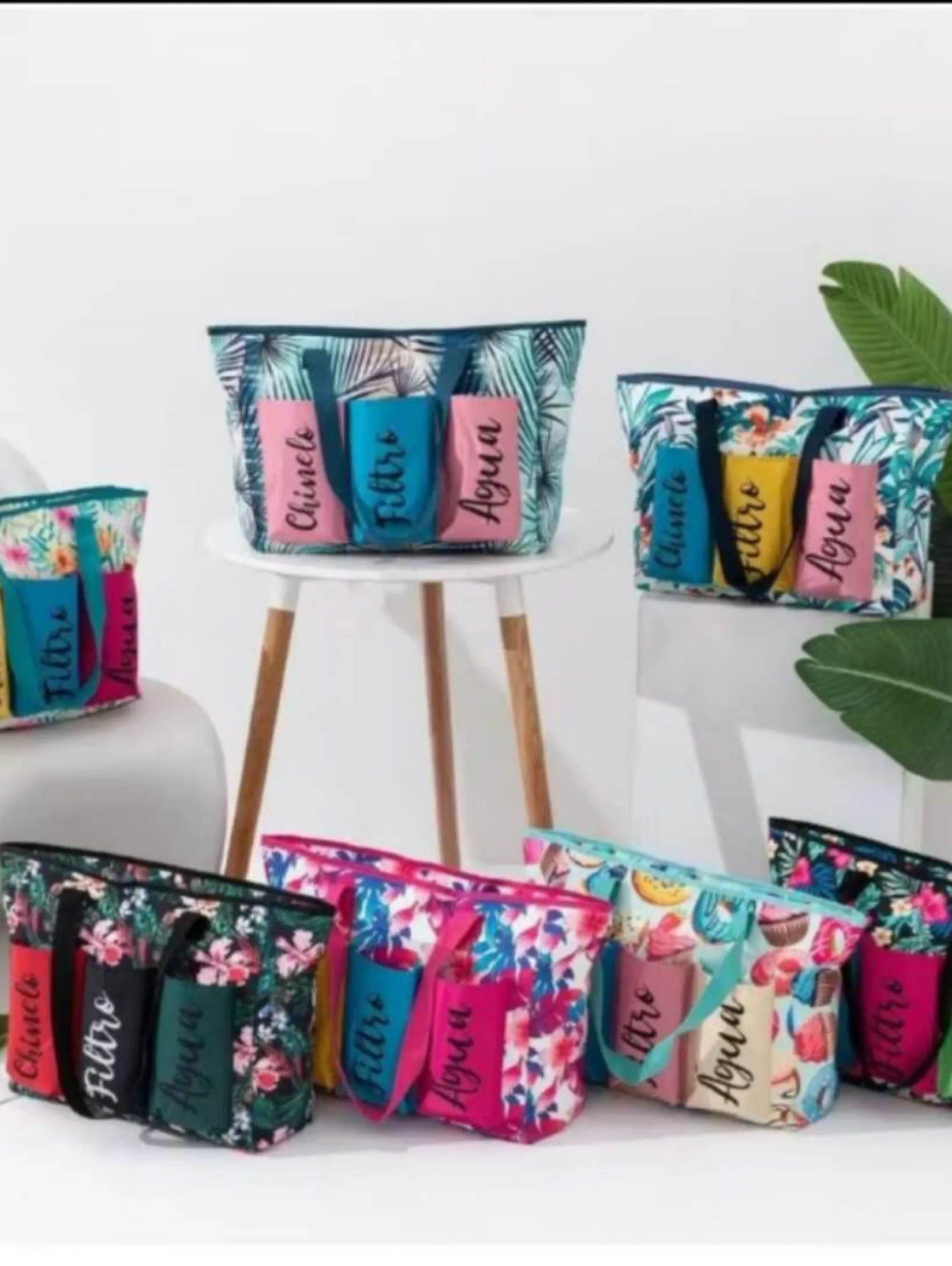 Kit 12pcs Bolsa Praia 70009