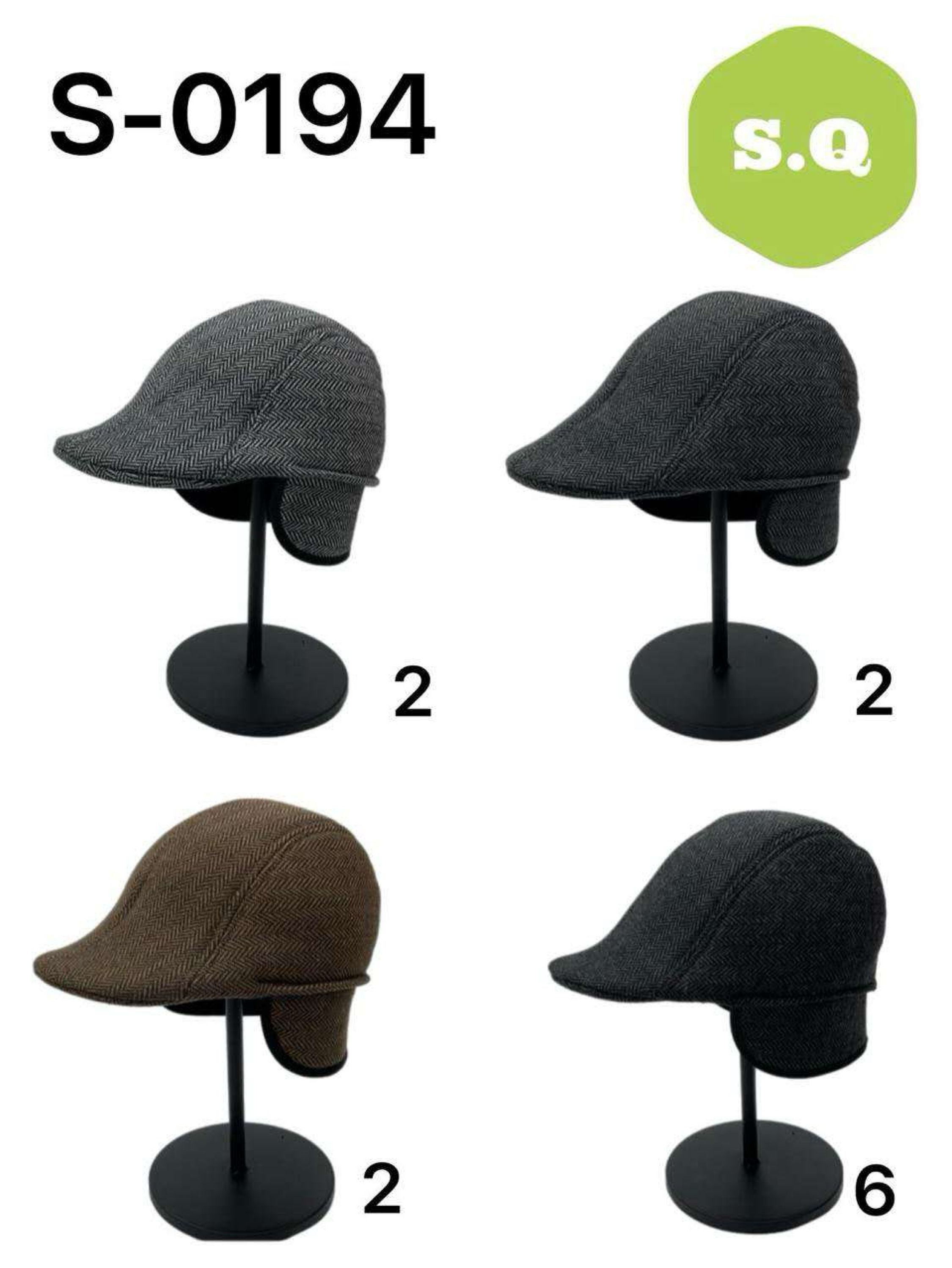 Kit 12pcs boina masculino 0194