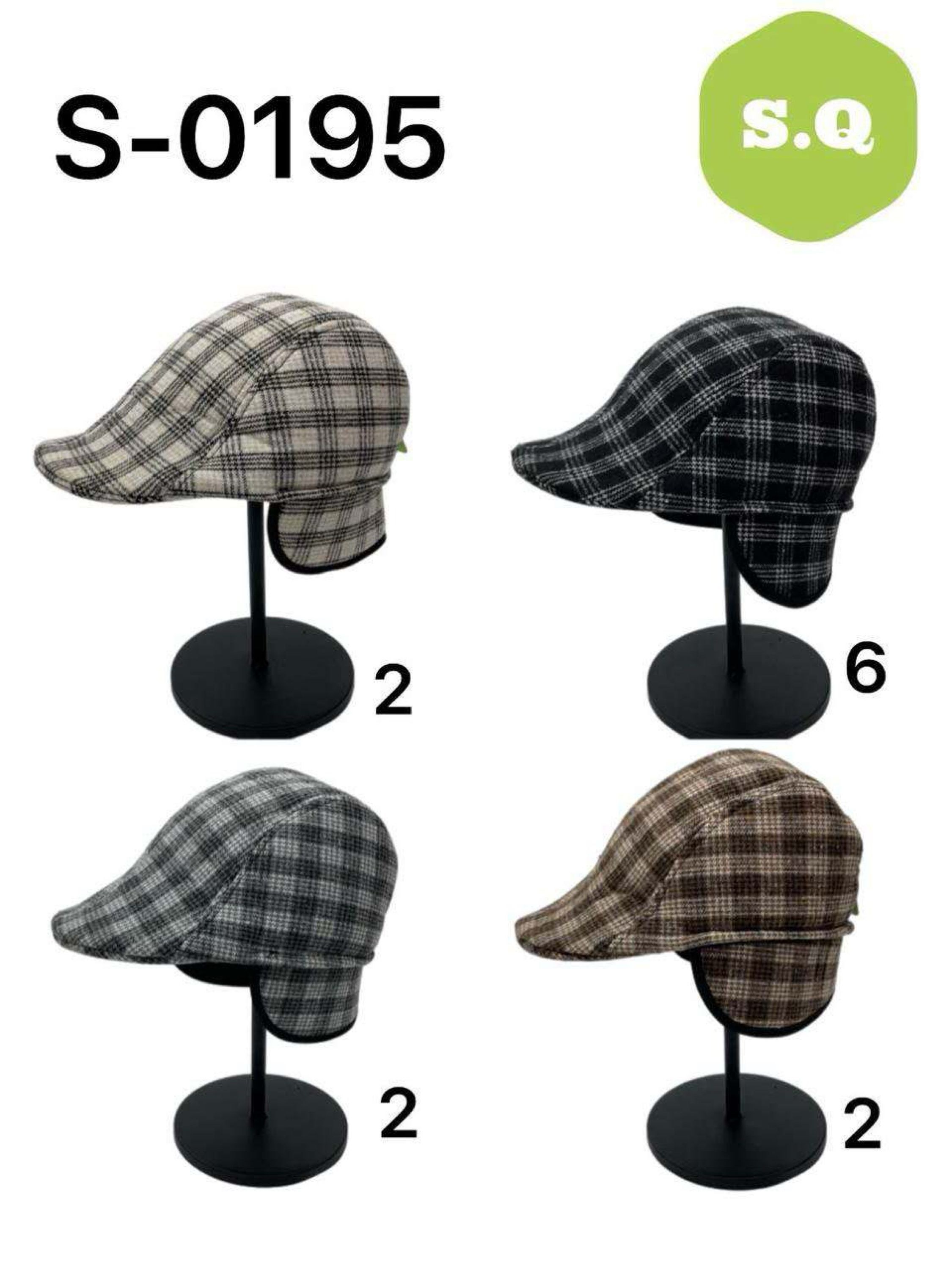 Kit 12pcs boina masculino 0195