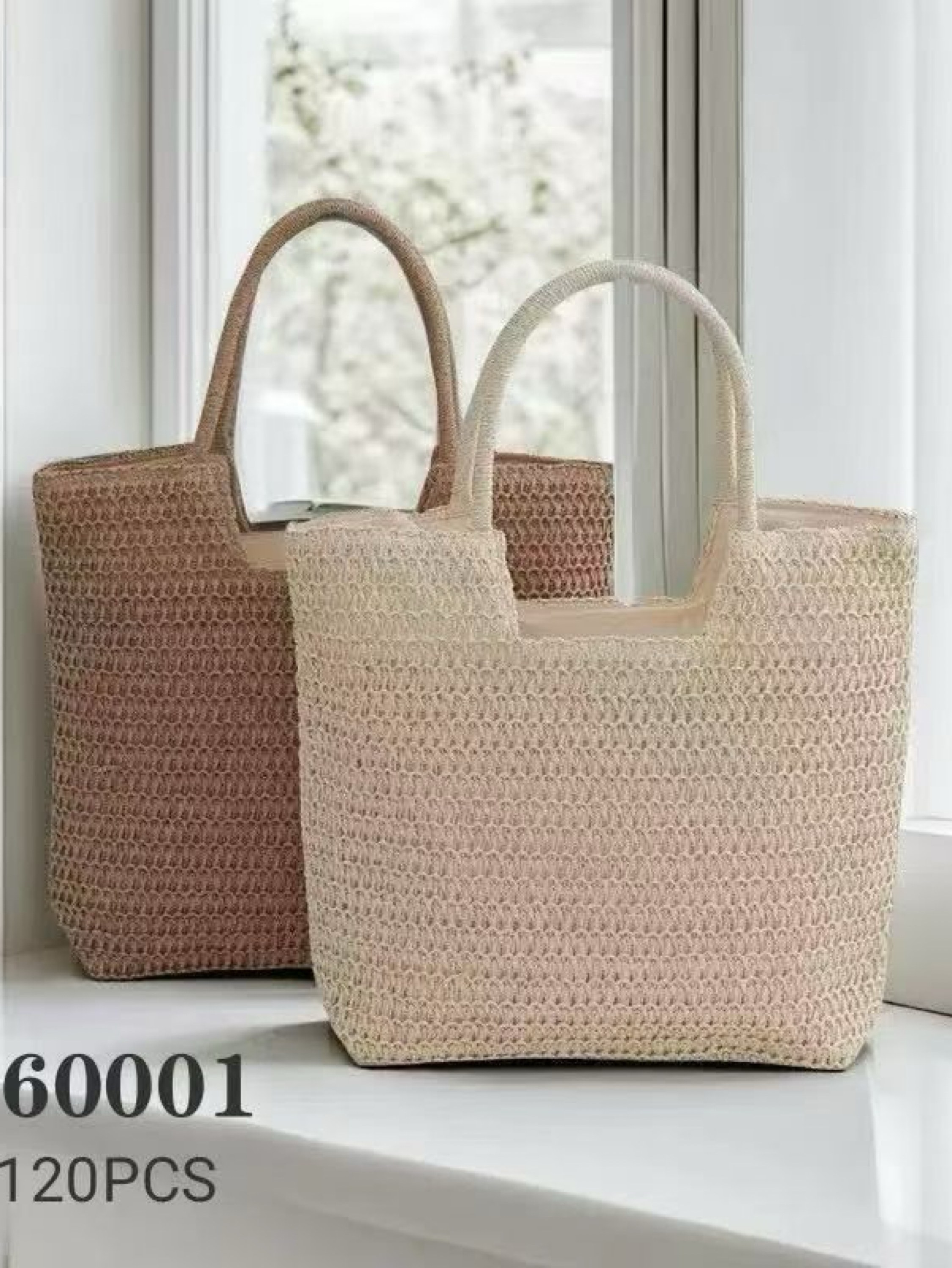 Kit 6pcs bolsa palha 60001