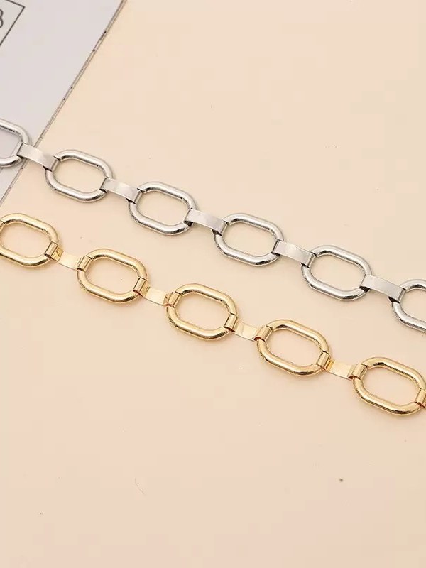 Cinto de Corrente Feminino de Metal