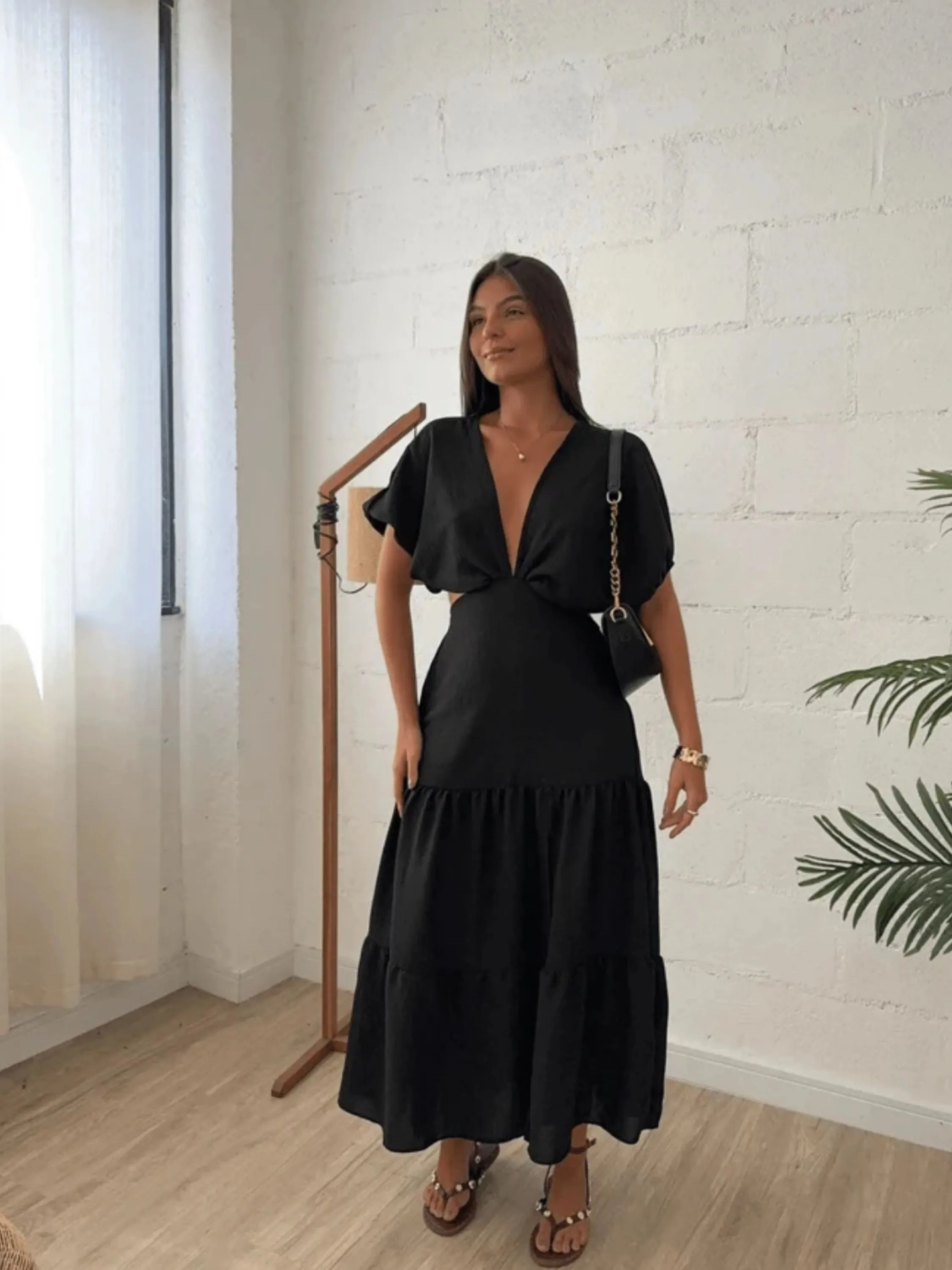 Vestido midi Helena