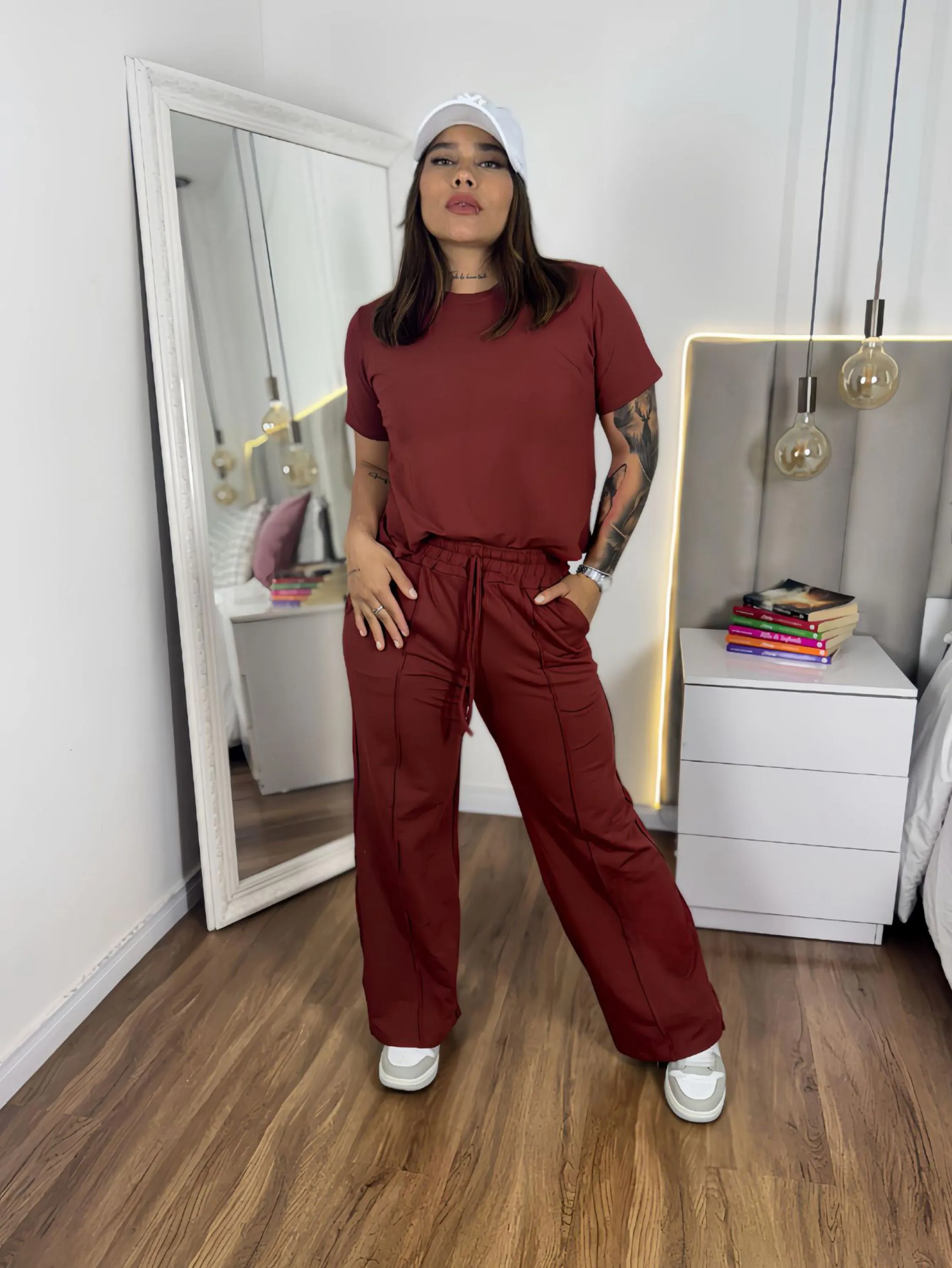 Conjunto Feminino De Verão/Primavera