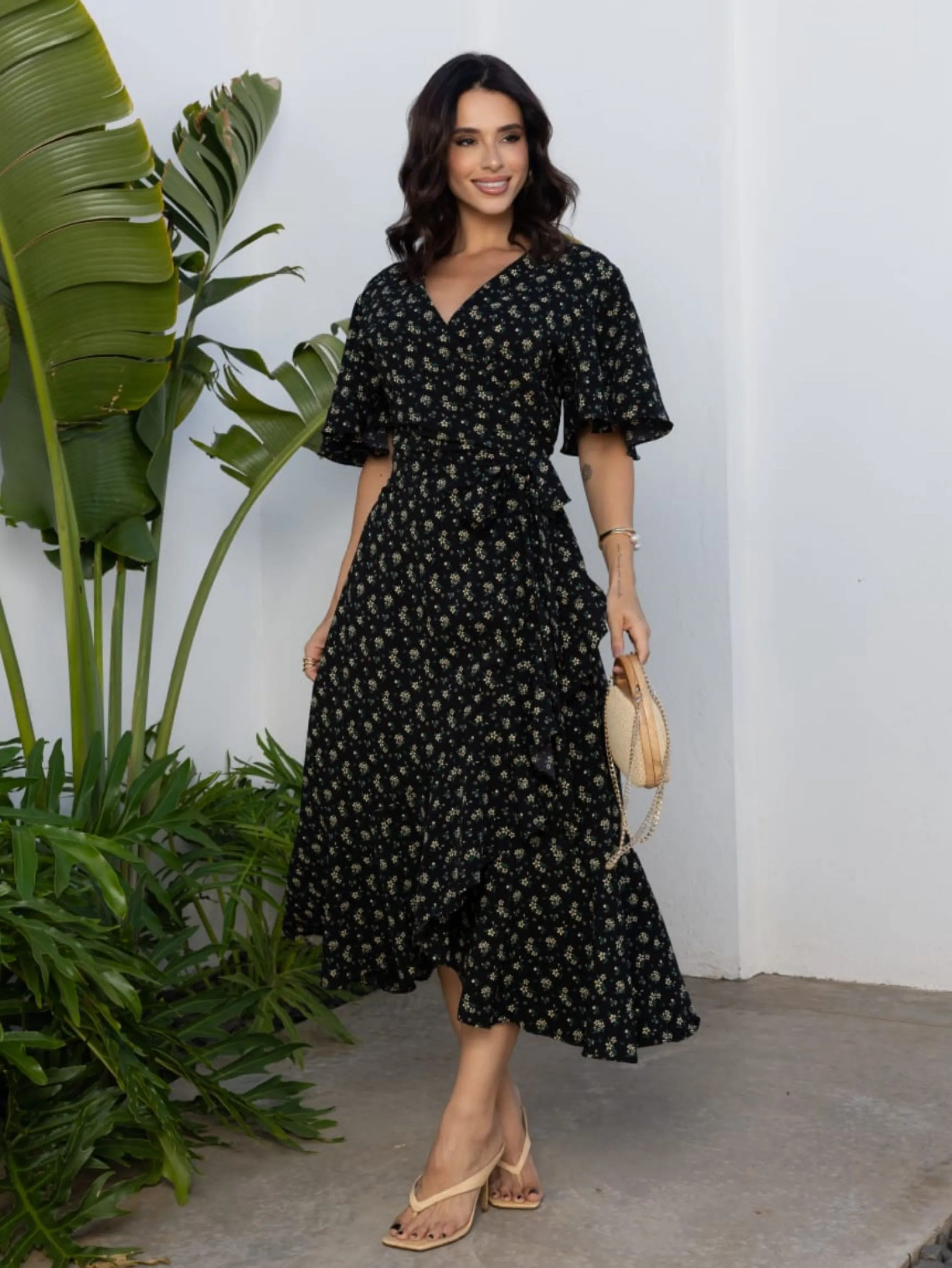 Elegante vestido Emvelope para Natal