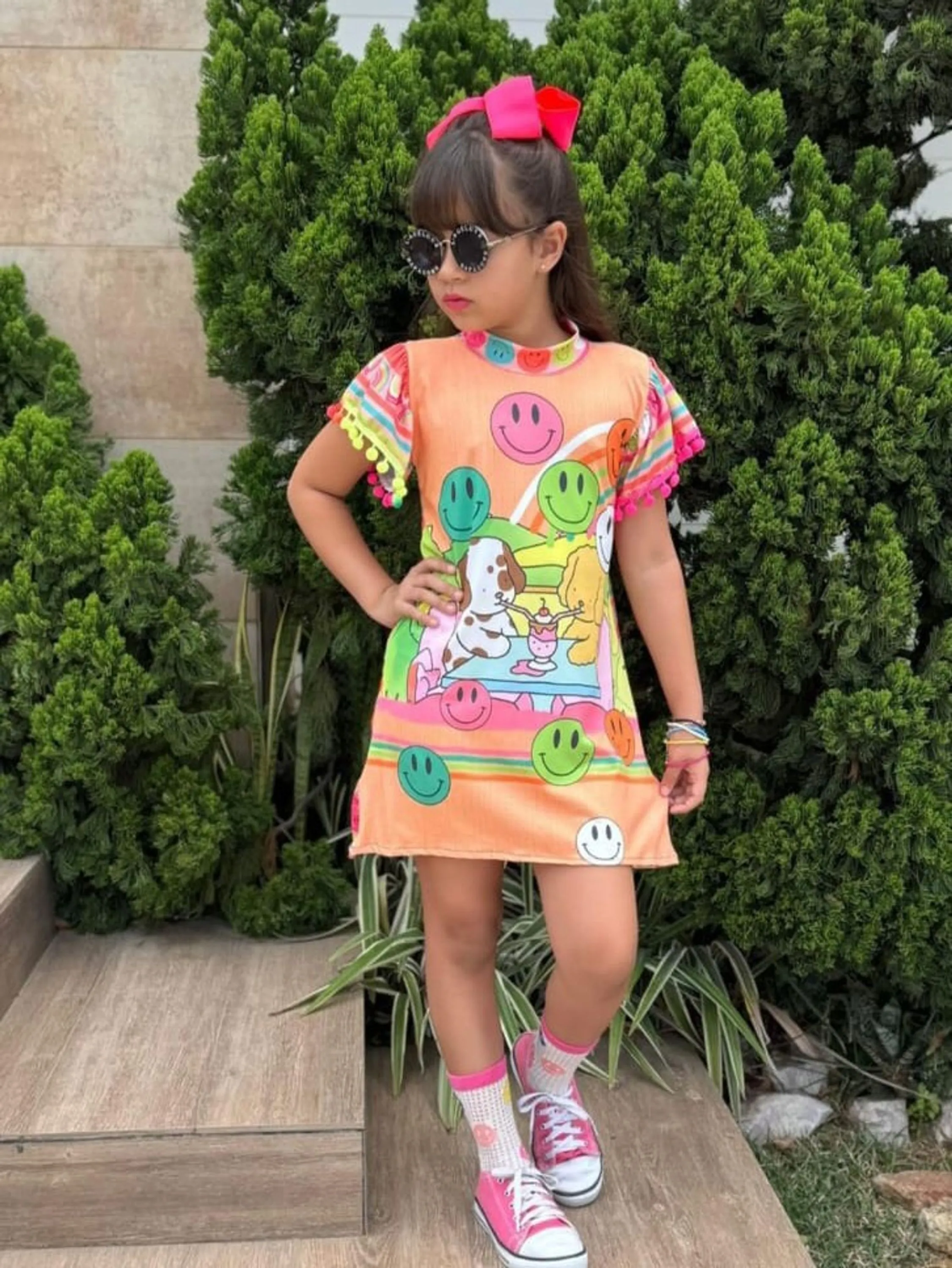 Vestido infantil 4/8