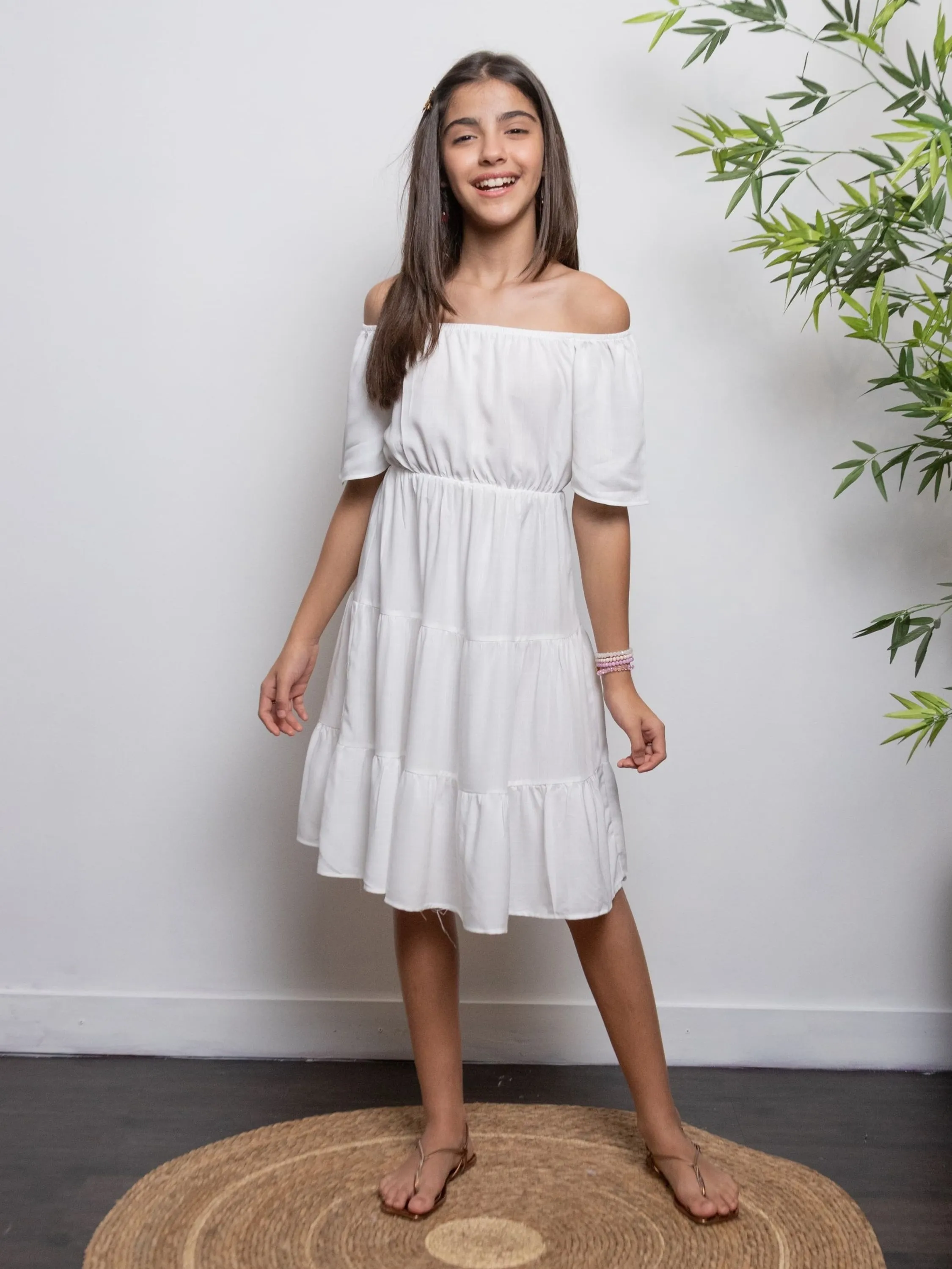 Vestido Midi Ciganinha Adolescente Juvenil
