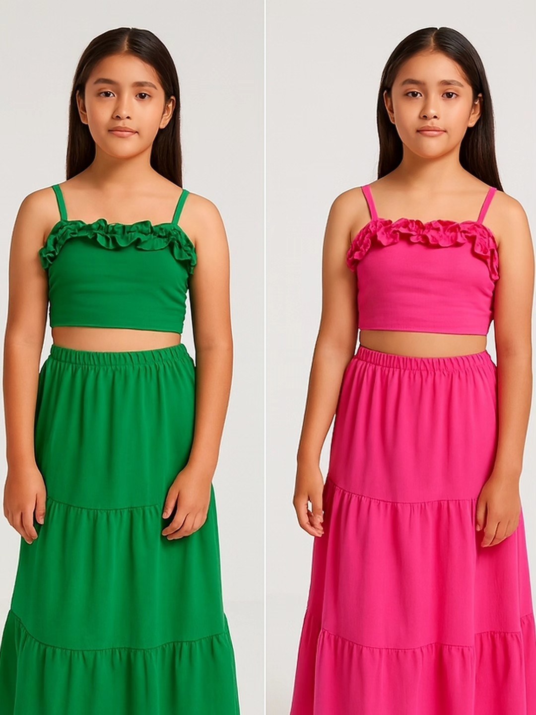 Conjunto Saia Juvenil.