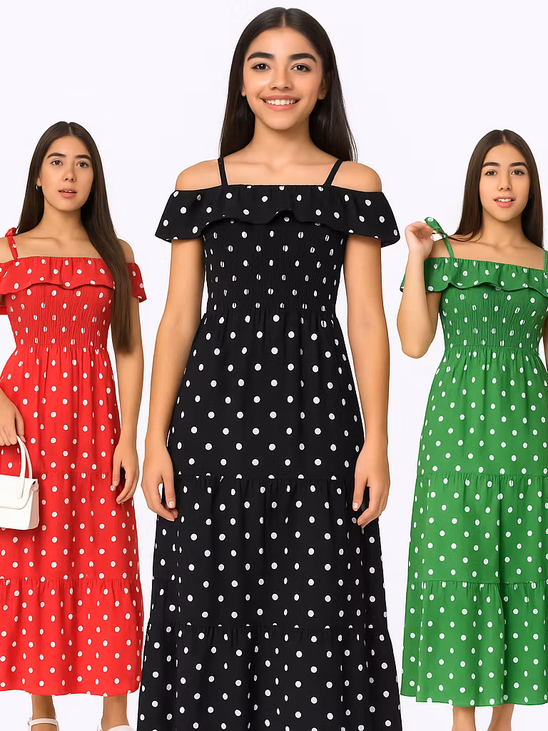 Vestido Póa Juvenil