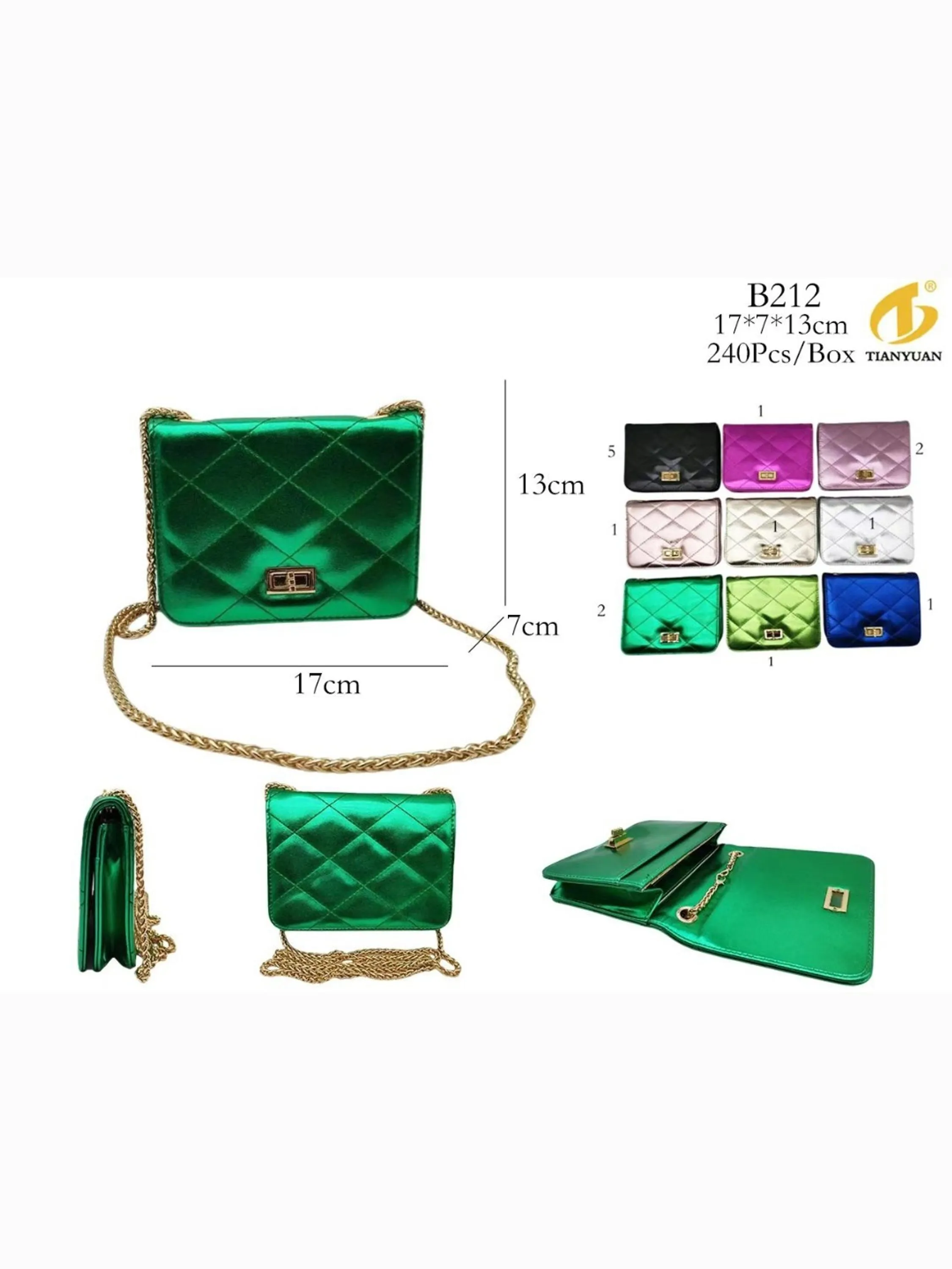 Sacola de festa brilhante B213