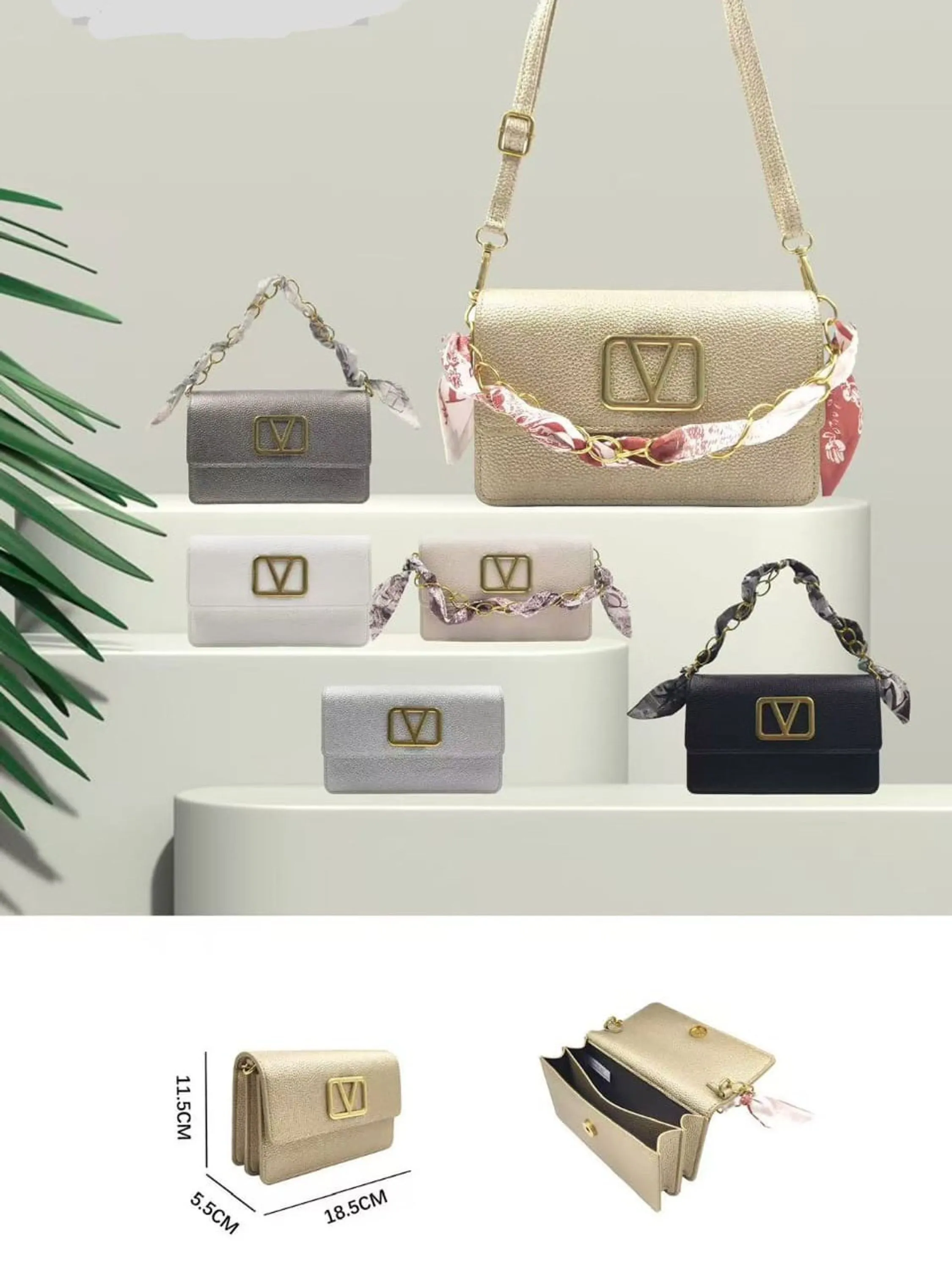 Pequena bolsa casual