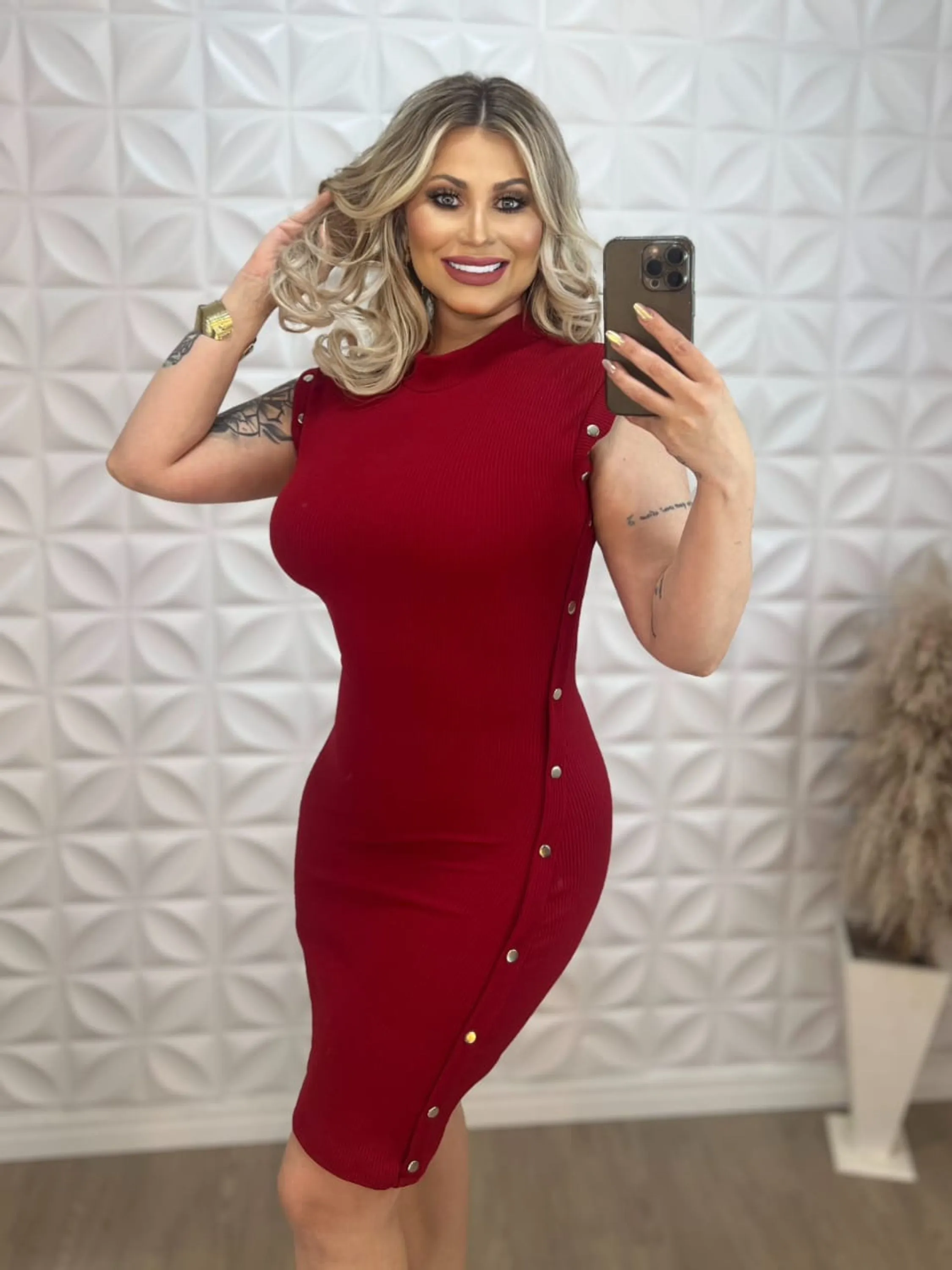 Vestido Elegante curtos femininos   regata, Vestido sexy