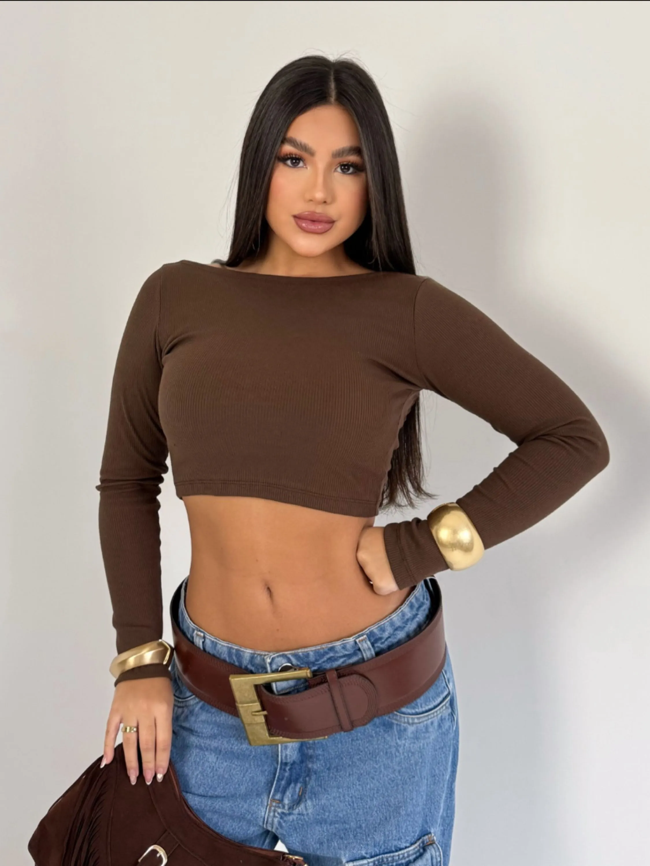Cropped Costa nua