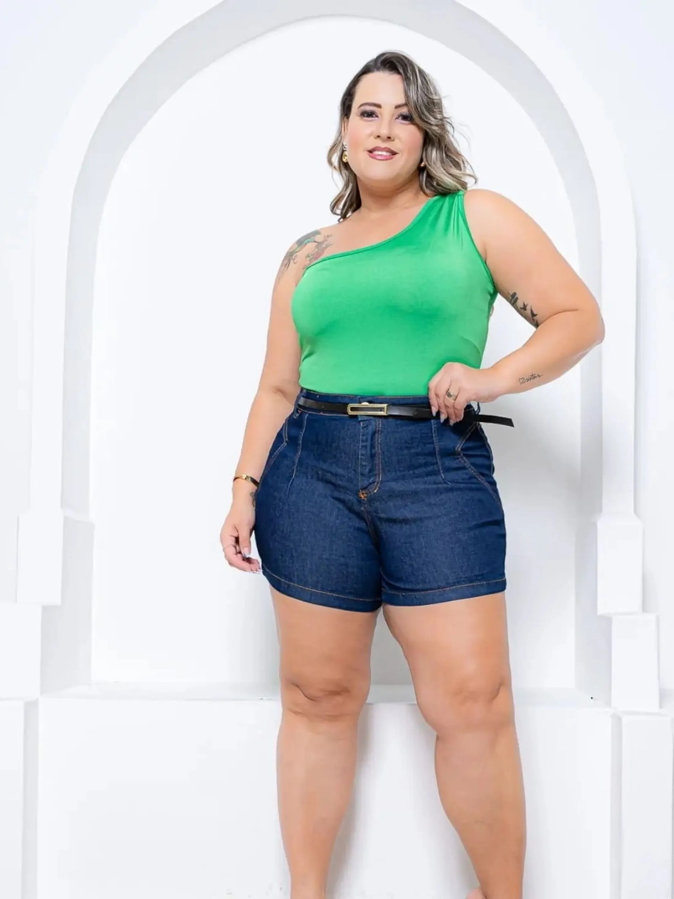 Body Nula Manca Plus Size