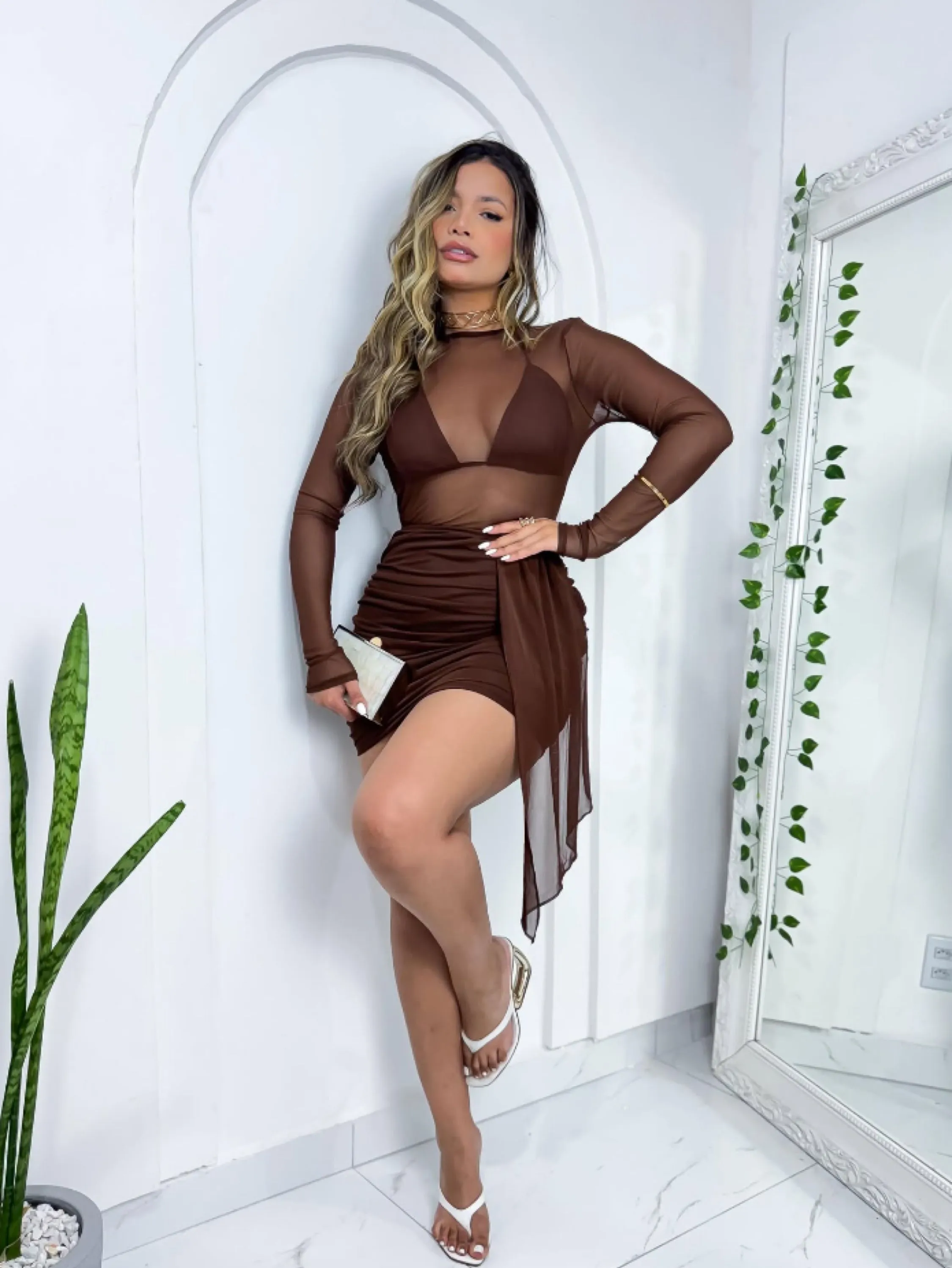 Vestido Moda Gringa de tule