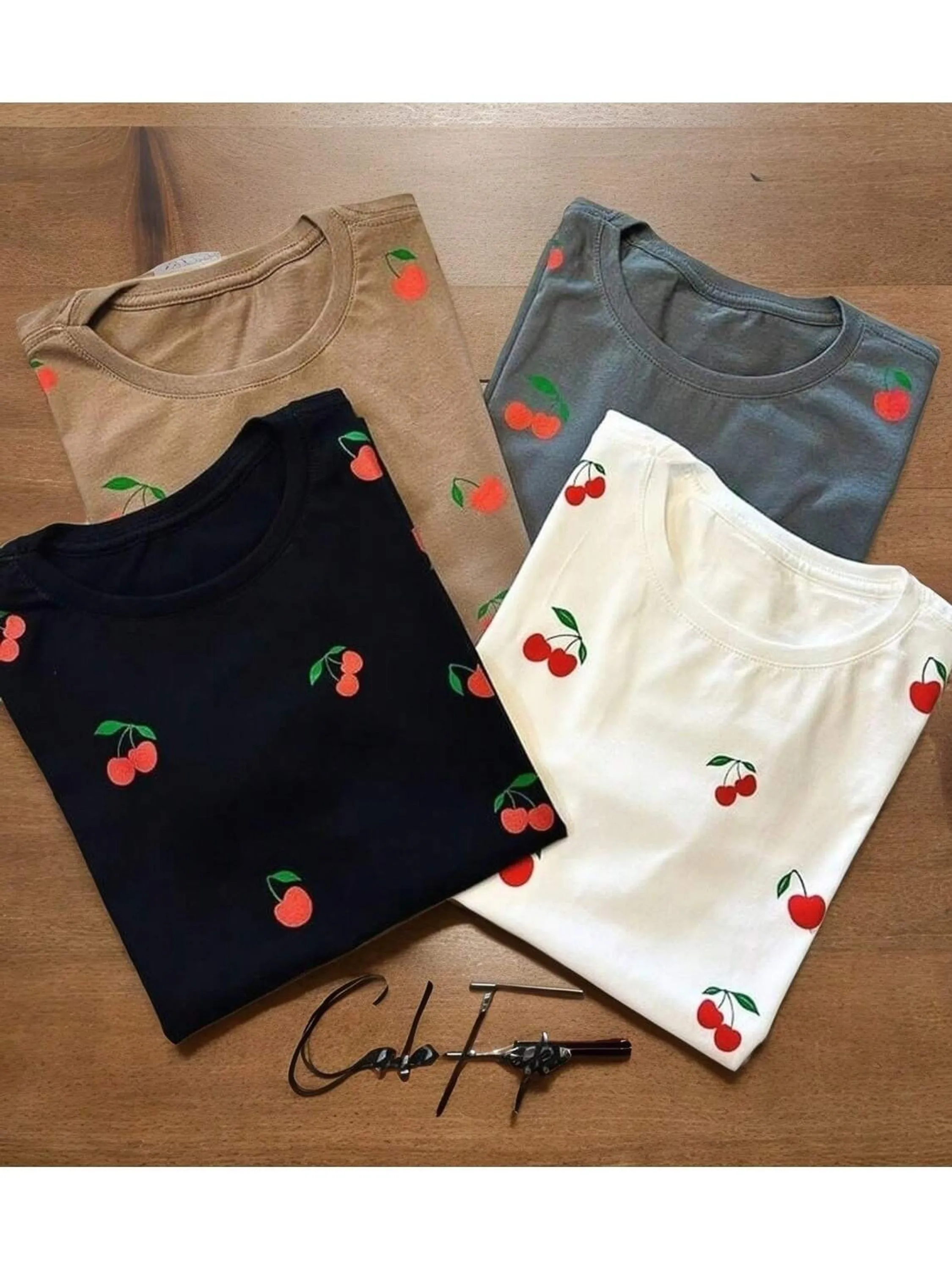 Blusa manga curta