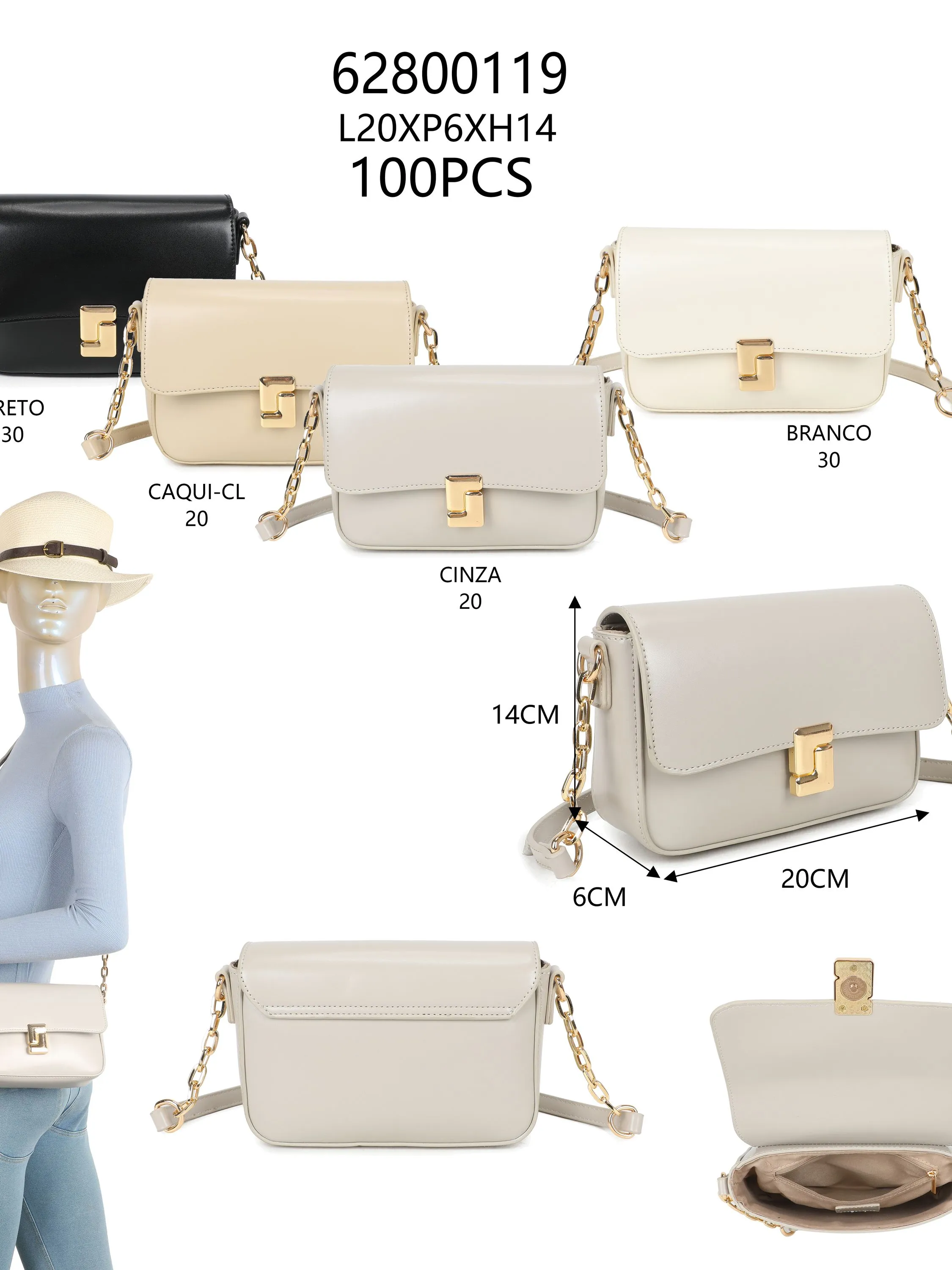 Bolsa feminina PU-62800119