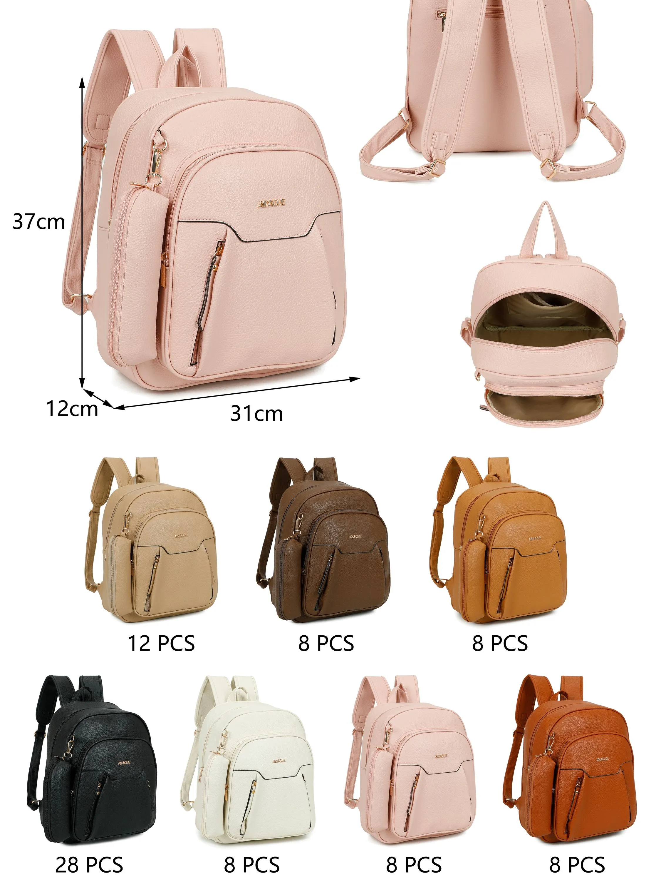 Mochila couro PU XFBB6U